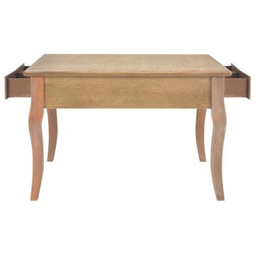 furnicato Couchtisch Braun 80 x 80 x 50 cm Holz