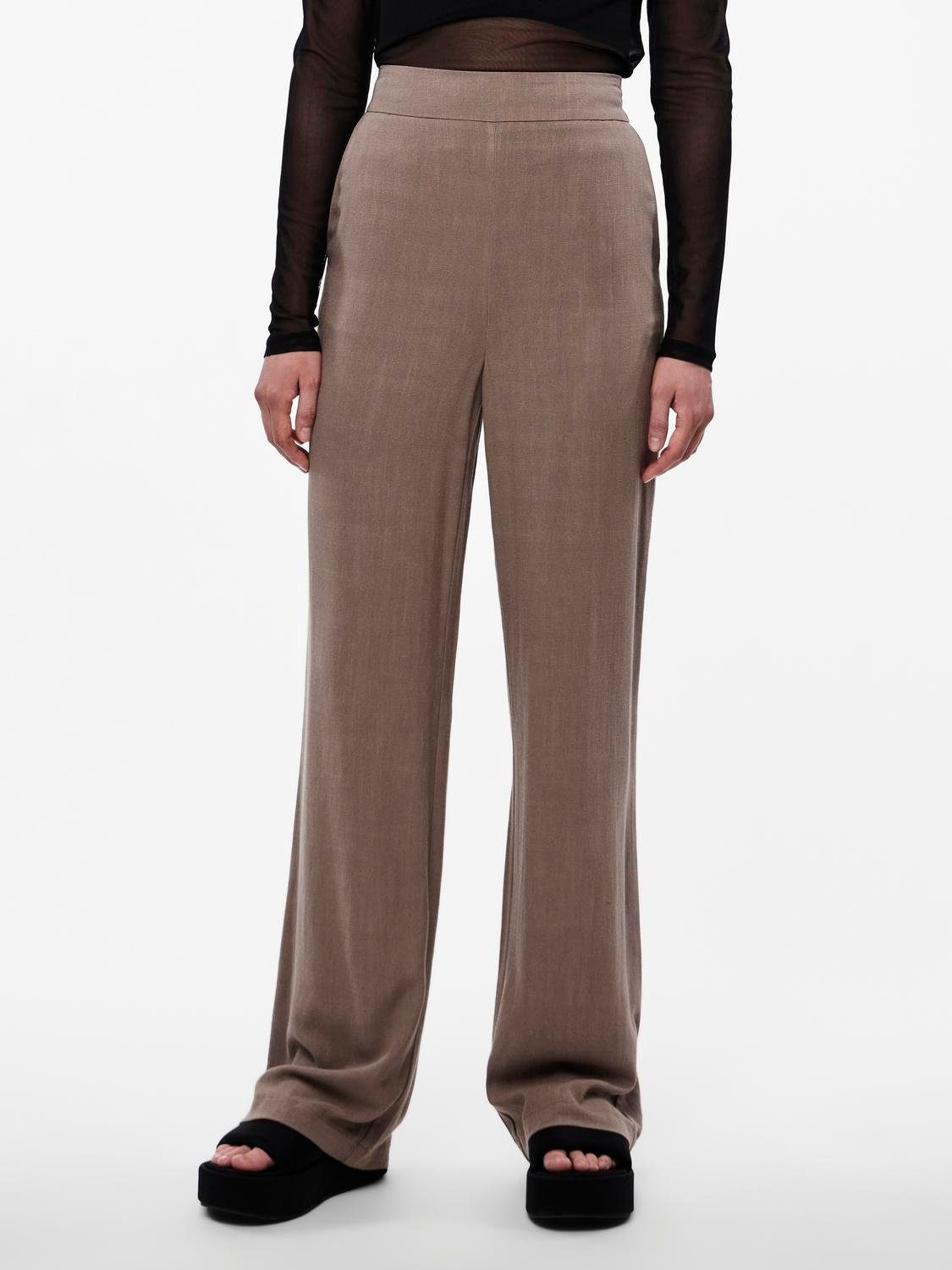 pieces Schlupfhose PCVINSTY HW LINEN PANT günstig online kaufen
