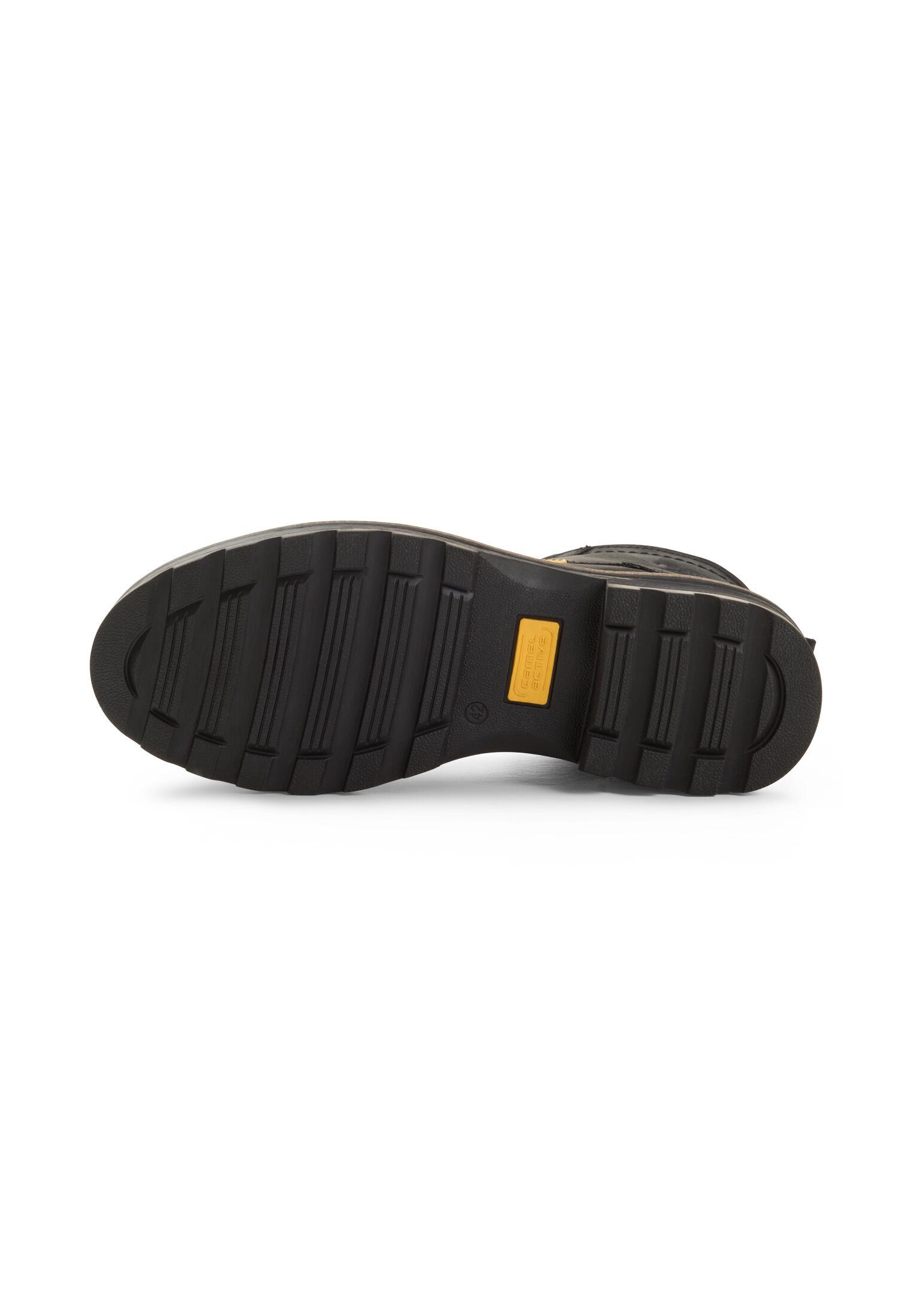 camel active Boot aus echtem Leder Schnürschuh