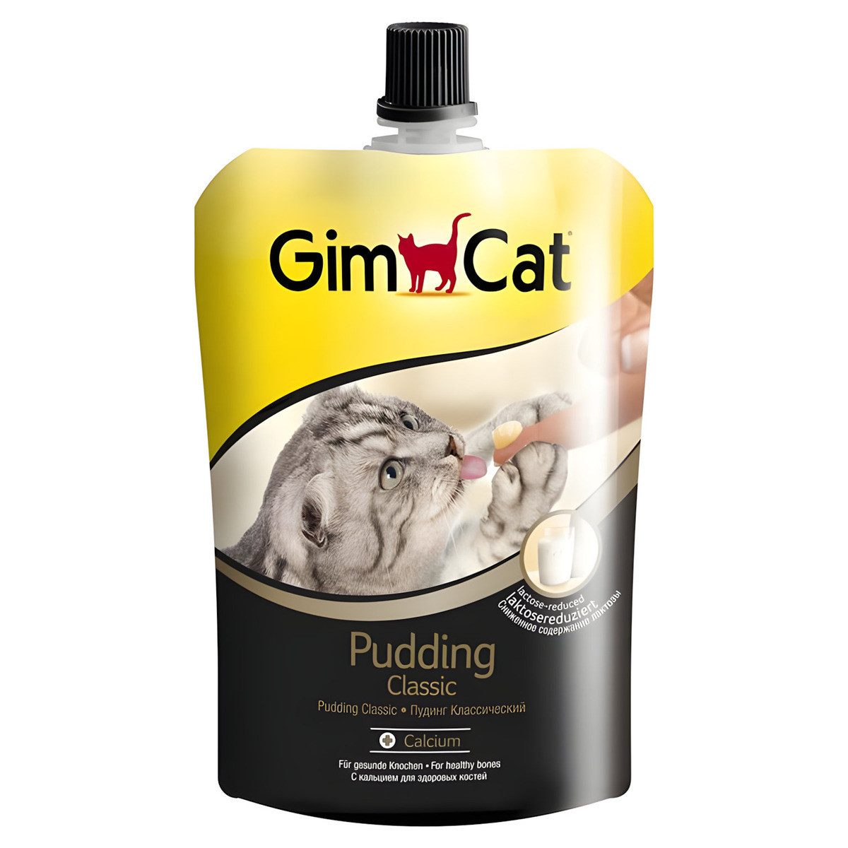 GimCat Pudding für Katzen 150 g, Snack für: Katze