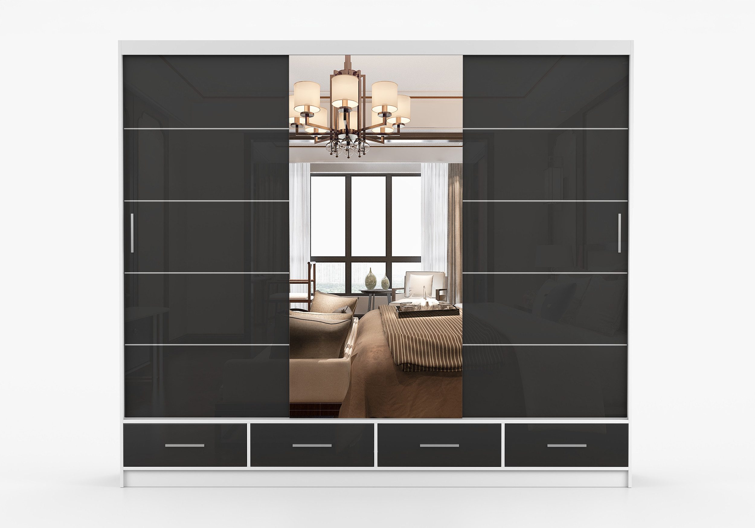 imoebel24 Schwebetürenschrank FLORENCE S 250 cm günstig online kaufen