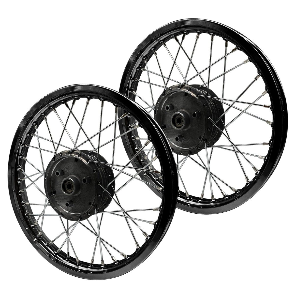 Craftride Satteltasche 2er-Set Speichenrad Felge Alu für Simson S51 S50 S70 Schwalbe KR51 AF1