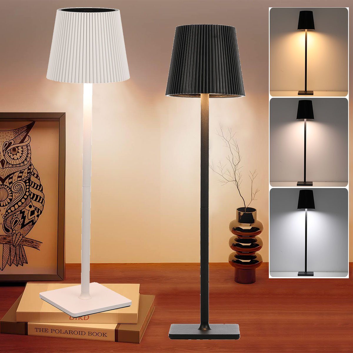 oyajia LED Tischleuchte Kabellose LED Tischlampe, günstig online kaufen
