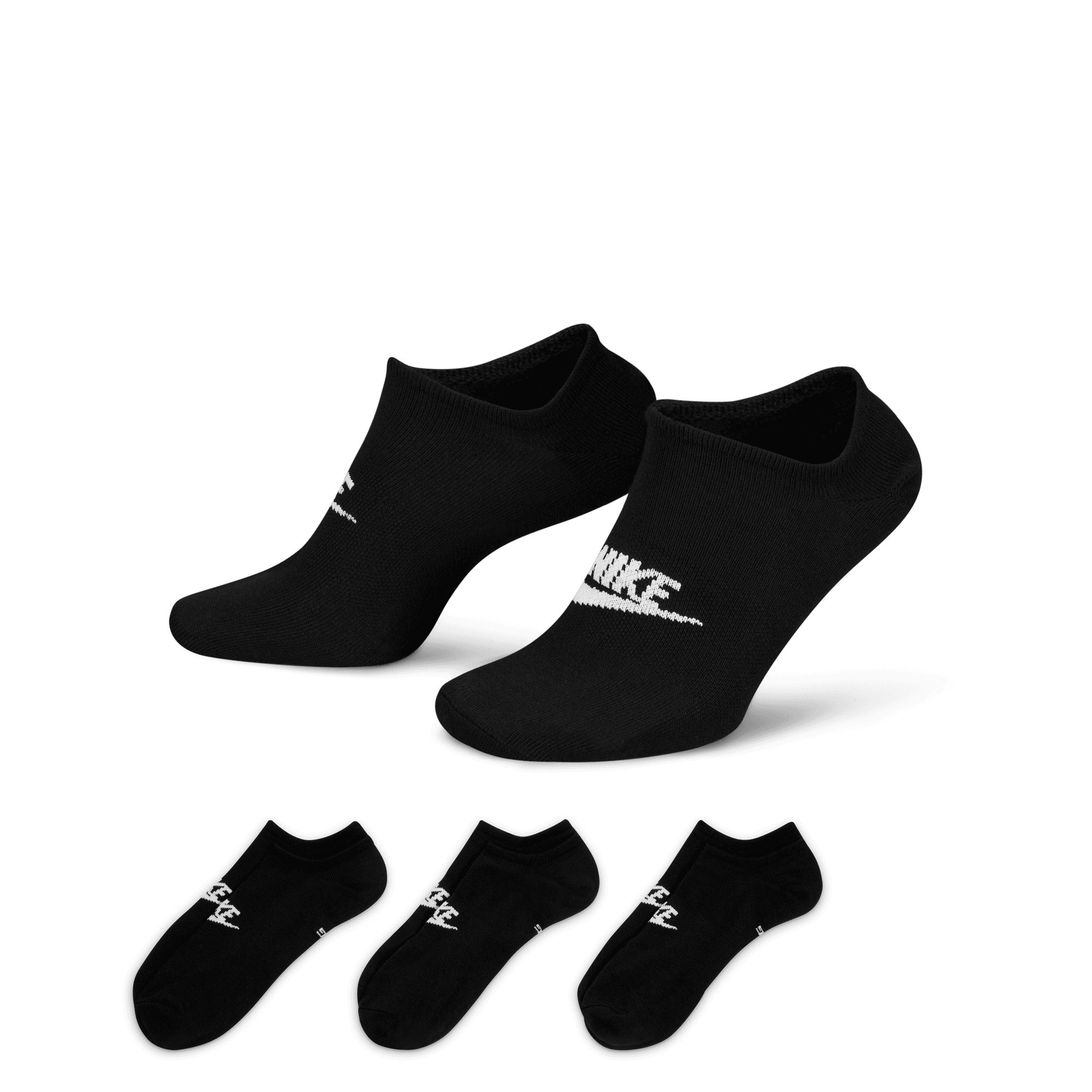 Nike Sportsocken U NK NSW EVERYDAY ESSENTIAL NS (3-Paar) für sportliche Aktivitäten, weiches Material, leichtes Design