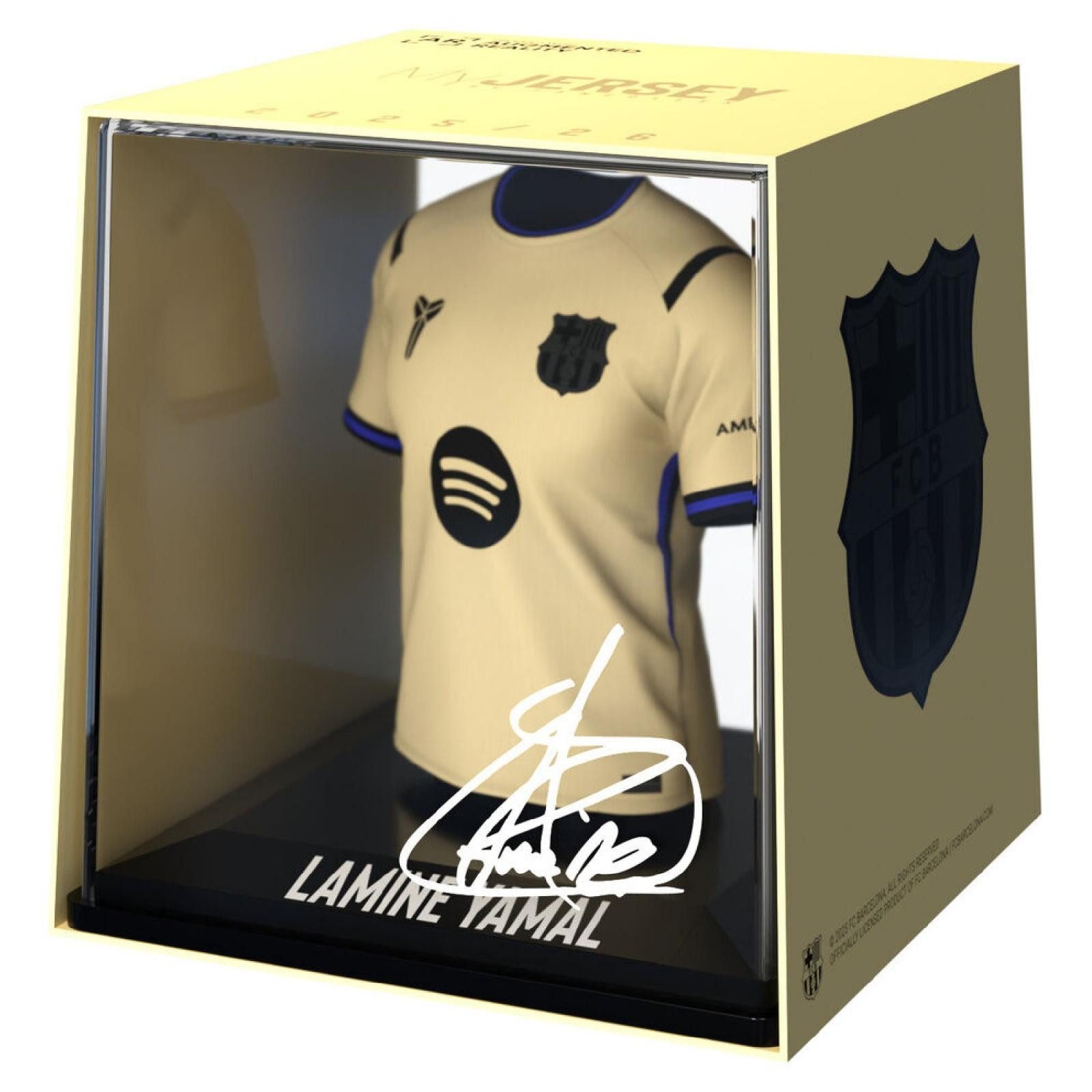 BanboToys Actionfigur FC Barcelona Lamine Yamal mini t-shirt figure
