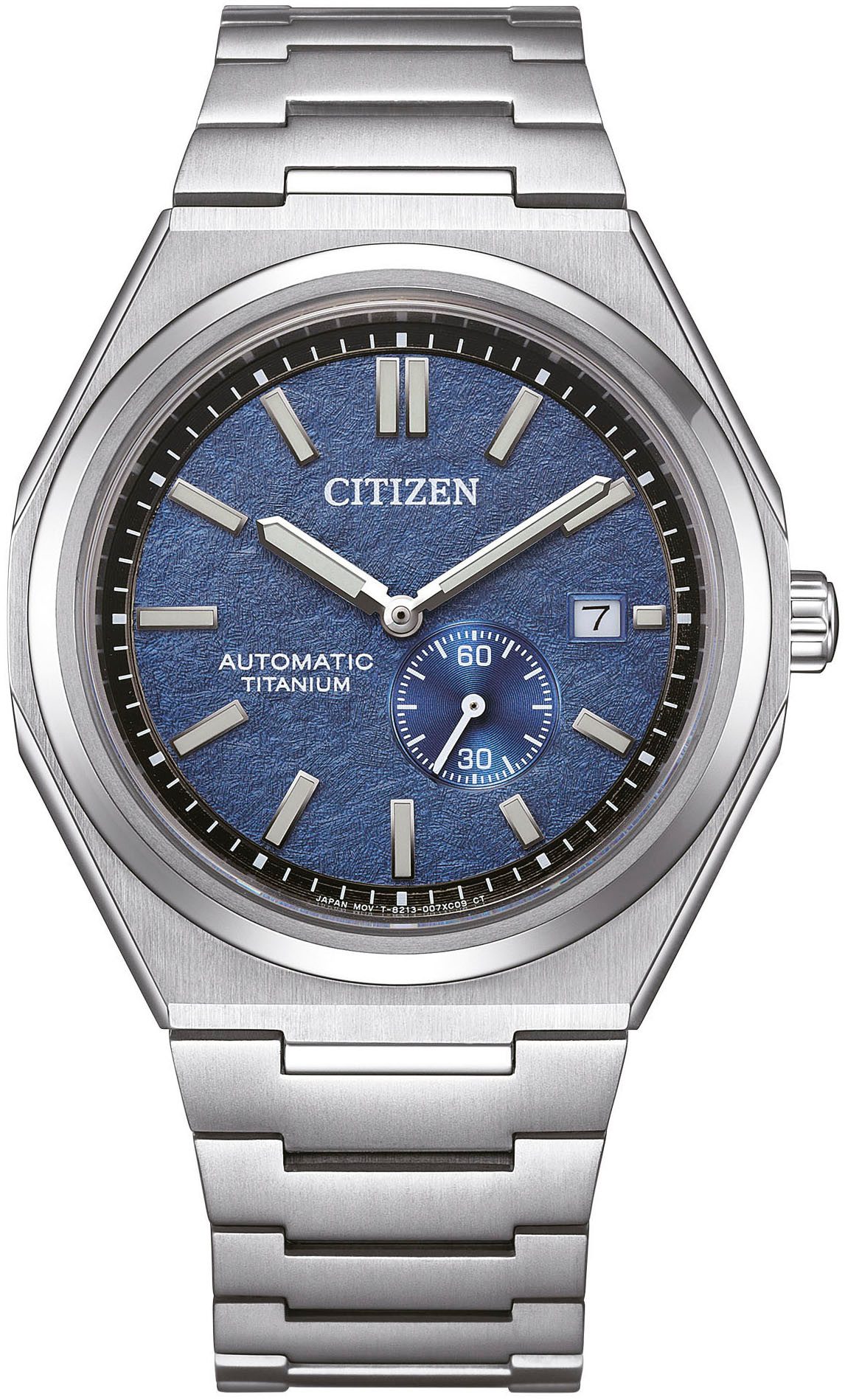 Citizen Automatikuhr, Armbanduhr, Herrenuhr, mechanische Uhr, Titan, Saphirglas, analog