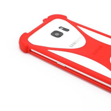 K-S-Trade Handyhülle für Motorola Edge 20, Handy-Hülle Schutz-Hülle Bumper Silikon Schutz Hülle Cover Case