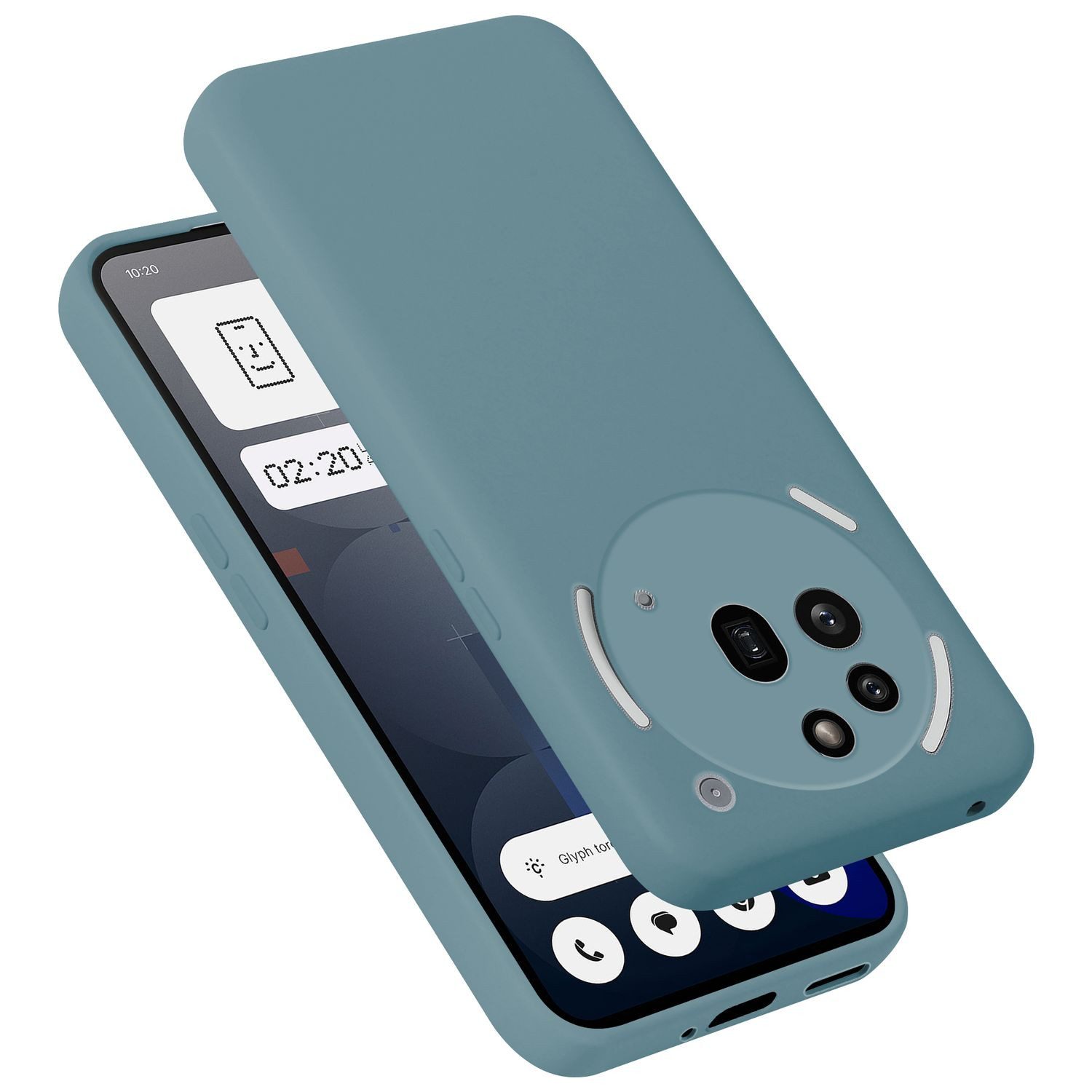 Cadorabo Handyhülle für Nothing Phone 3a Pro Hülle Nothing Phone 3a Pro, Hülle TPU Silikon Schutzhülle Flexible Handyhülle Cover Case
