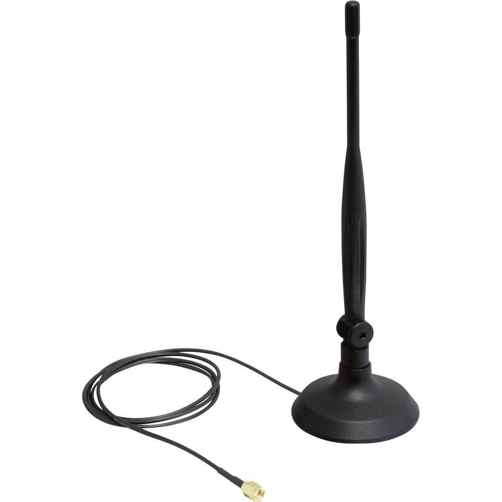 Delock SMA WLAN Antenne Standfuß WLAN-Antenne mit und magnetischem