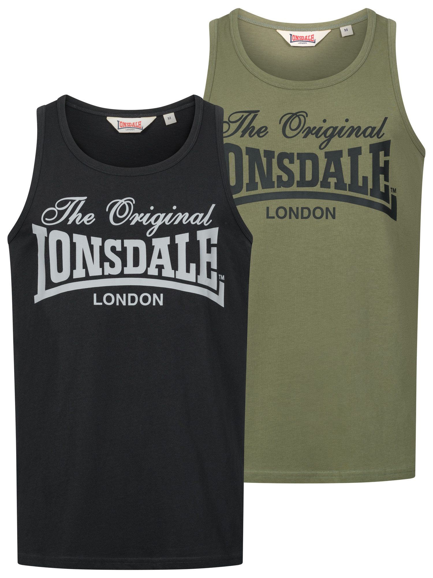 Lonsdale Tanktop MOSTON (Packung, 2-tlg)