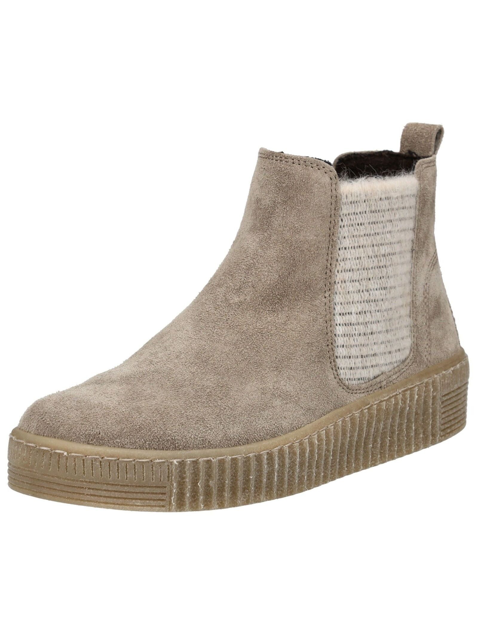 Gabor Gabor Stiefelette Veloursleder/Textil Plateaustiefelette günstig online kaufen