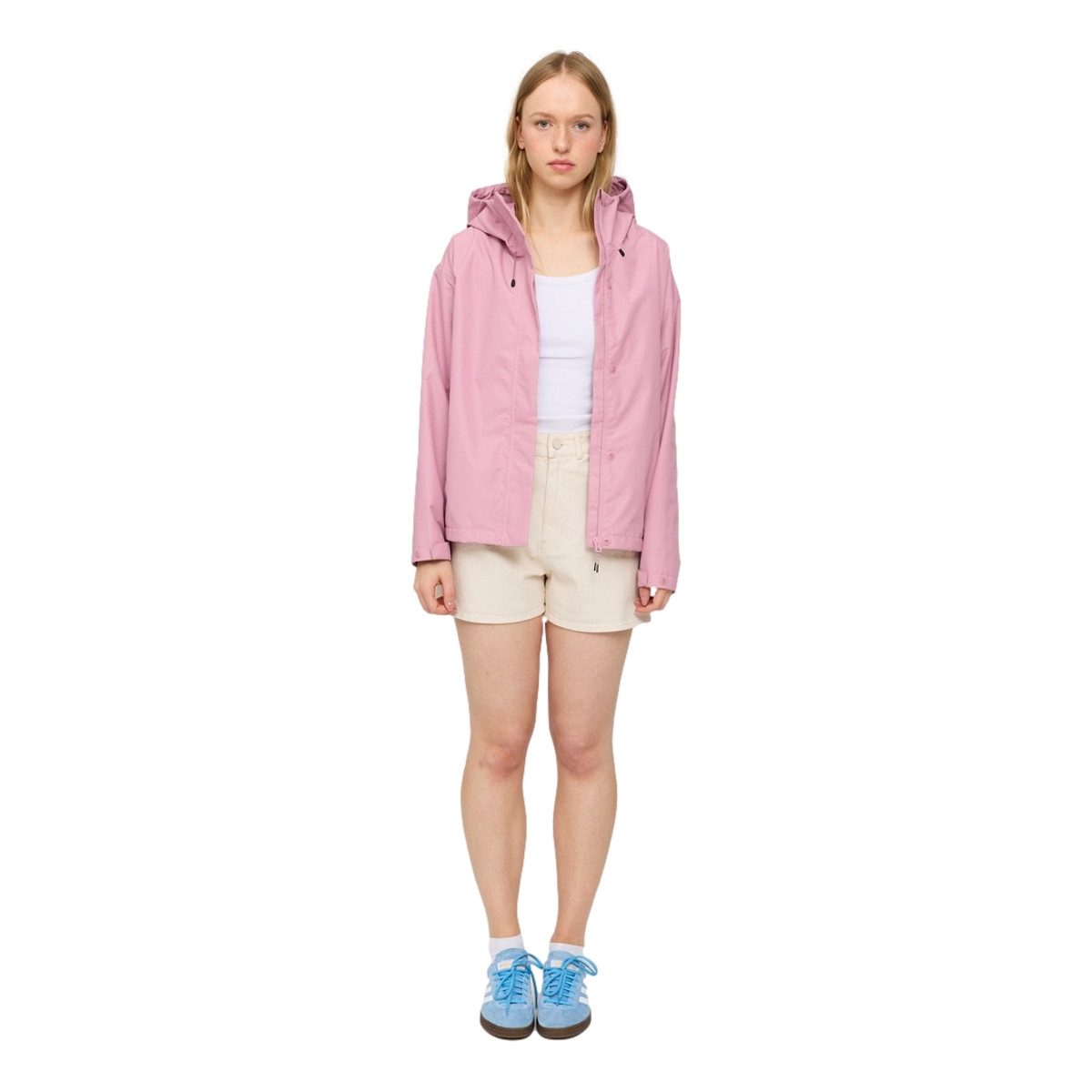 MAZINE Regenjacke Mazine Short Rain Jacket Recycled Fabric - Damen Regenjacke
