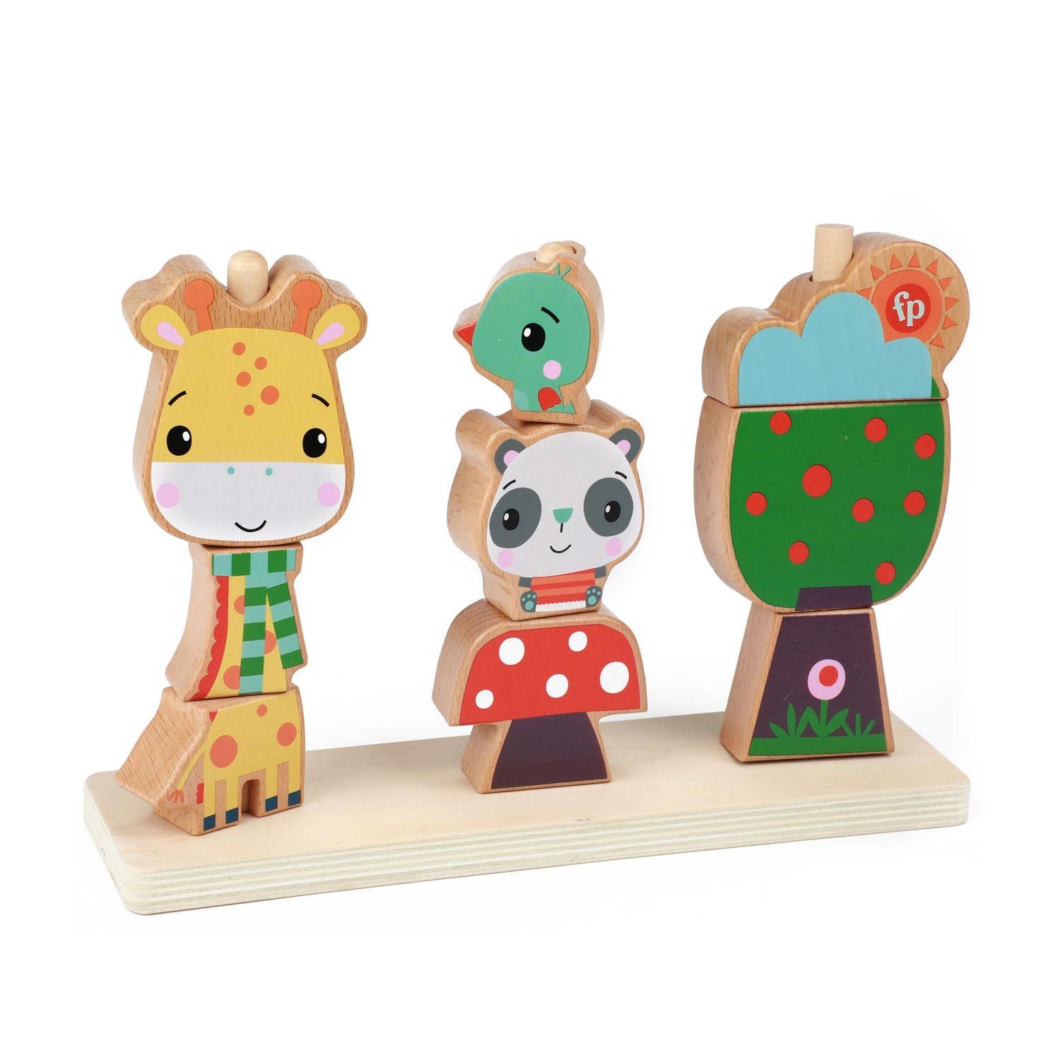 Fisher-Price® Spielfigur Holz-Stapelturm (9-teilig)
