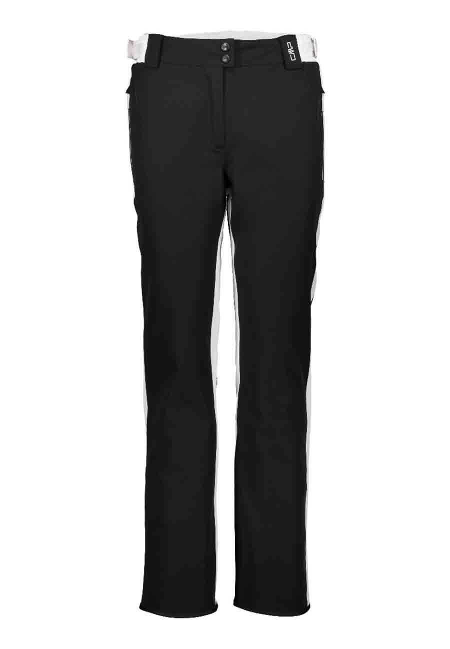 CMP Skihose CMP Damen Skihose 30W0806 schwarz weiß