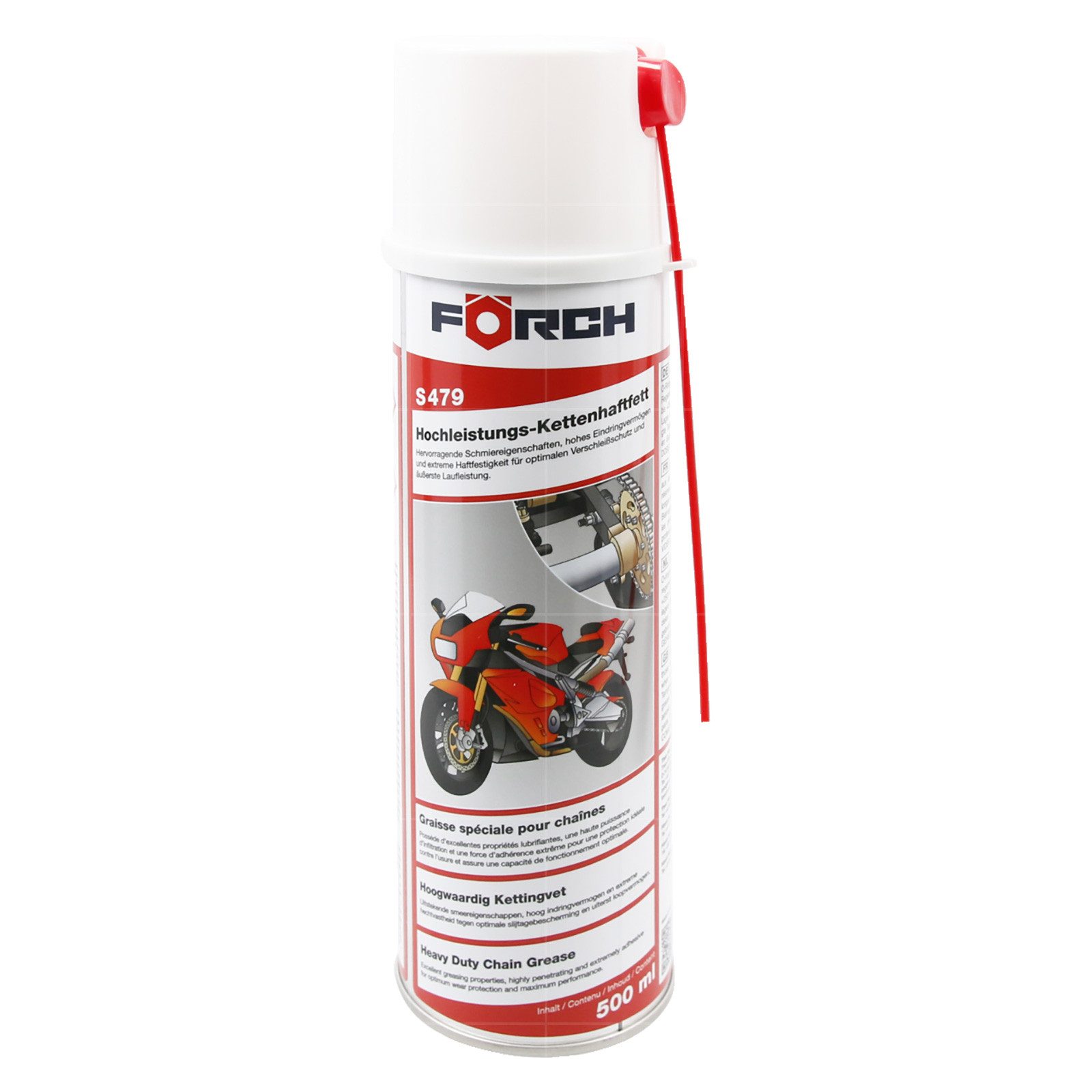 FÖRCH Schmierfett S479 Hochleistungs-Kettenhaftfett - 0.5 Ltr