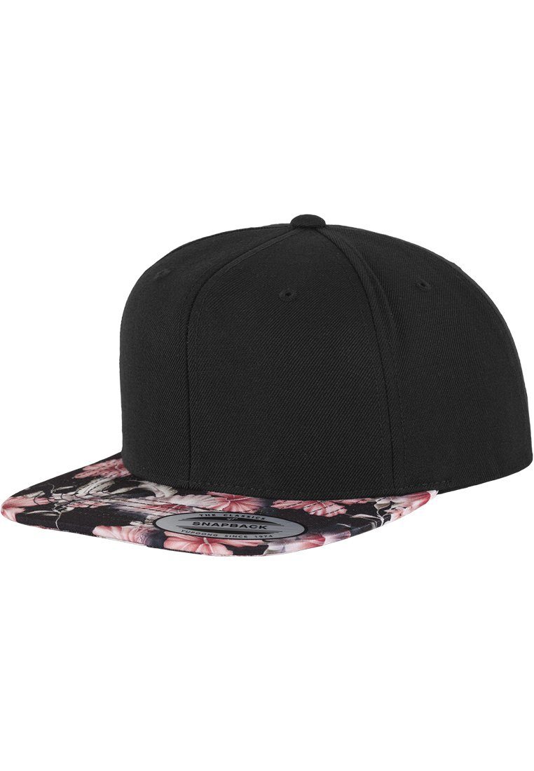 Flexfit Flex Cap Snapback Floral Snapback red