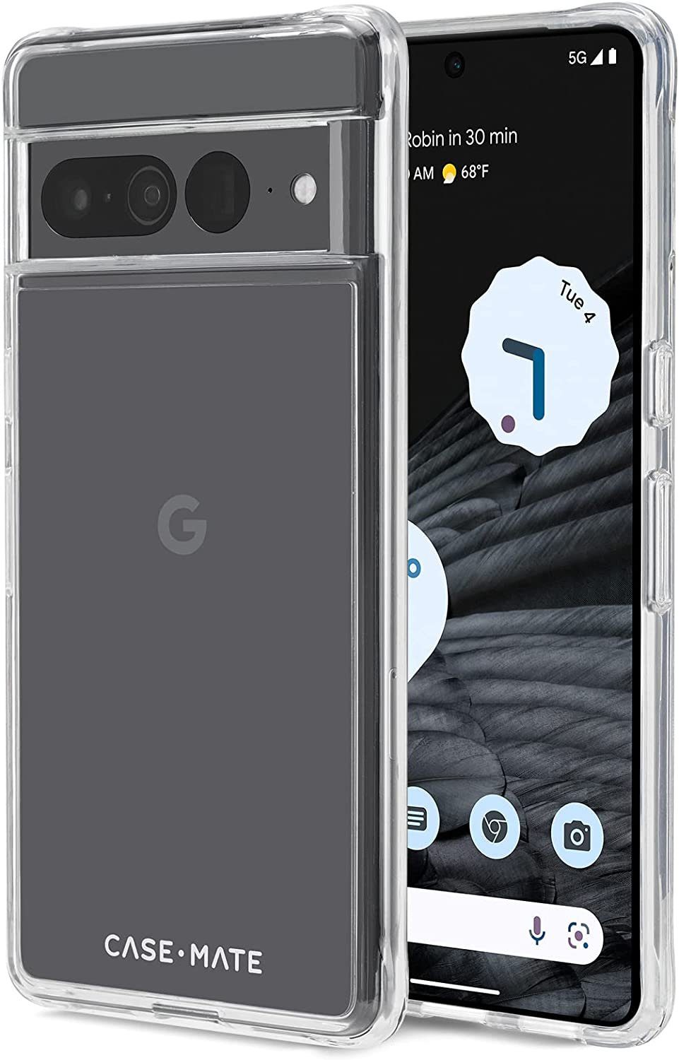 Case-Mate Handyhülle Tough Clear Google Pixel 7 Pro, (3m Fallschutz, Made for Google Pixel)