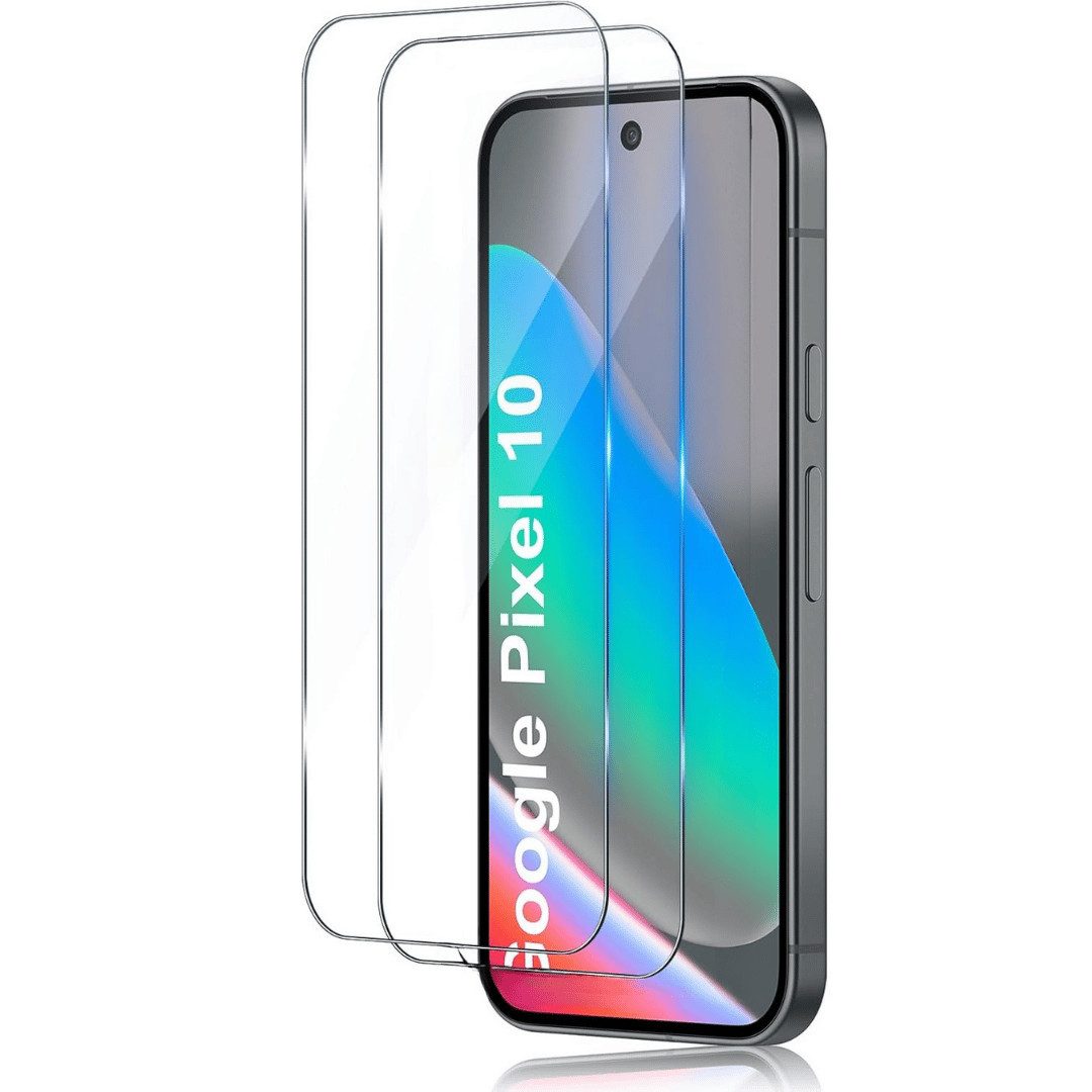 SmartUP Displayschutzglas 2X Schutzglas für Google Pixel 10 Panzerfolie Display Full Screen 3D für Google Pixel 10, 2 Stück, Rundumschutz, passgenaue Verarbeitung