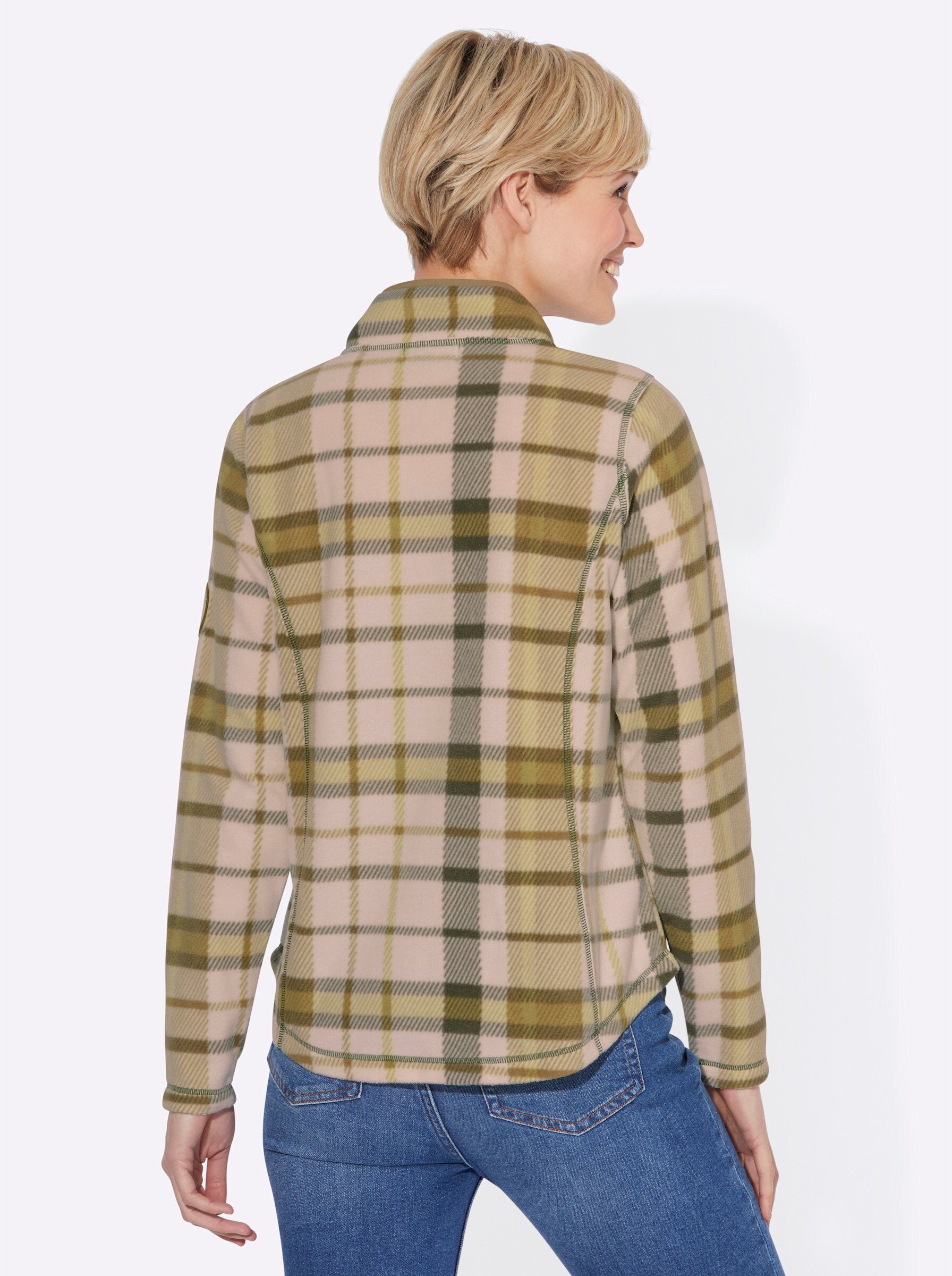 Witt Fleeceshirt Fleeceshirt Länge ca. 66 günstig online kaufen