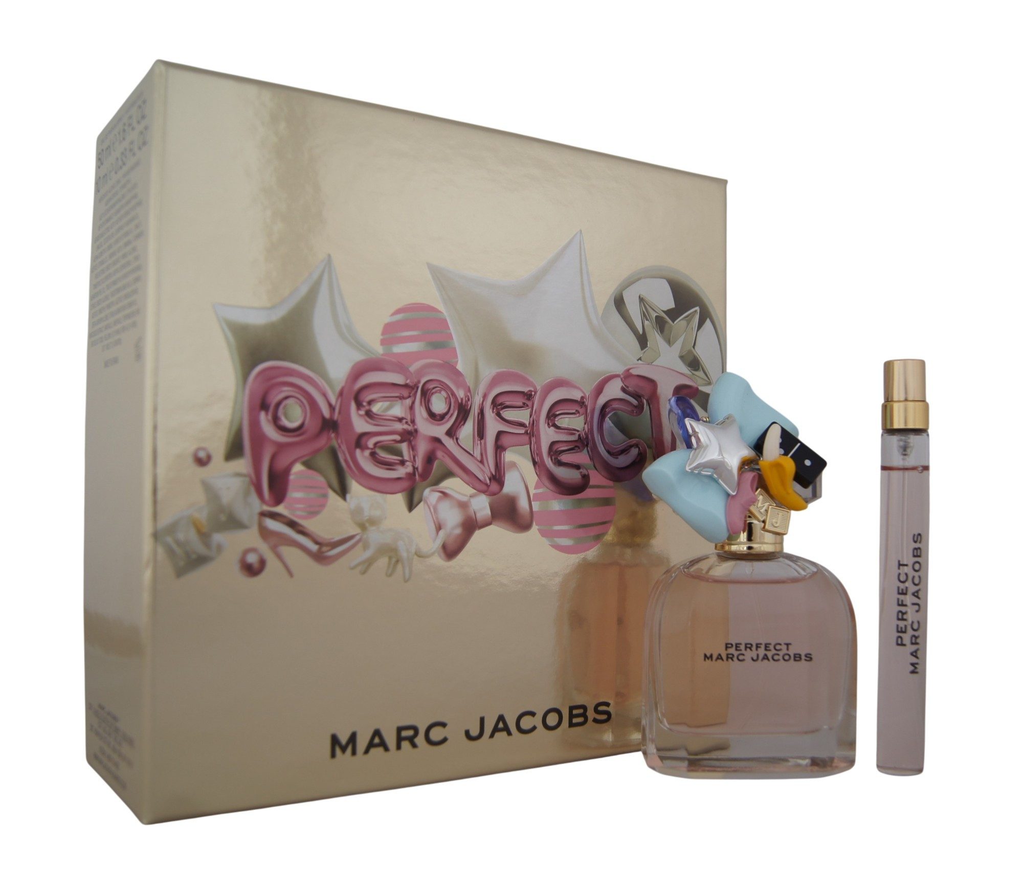 MARC BY MARC JACOBS Duft-Set Marc Jacobs Perfect Eau de Parfum edp 50ml + Eau de Parfum 10ml, 1-tlg.