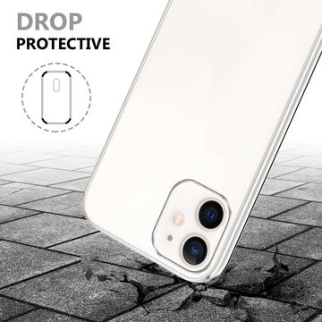 Cadorabo Handyhülle Apple iPhone 12 MINI Apple iPhone 12 MINI, Flexible Case Handy Schutzhülle - Hülle - Back Cover 360° Grad
