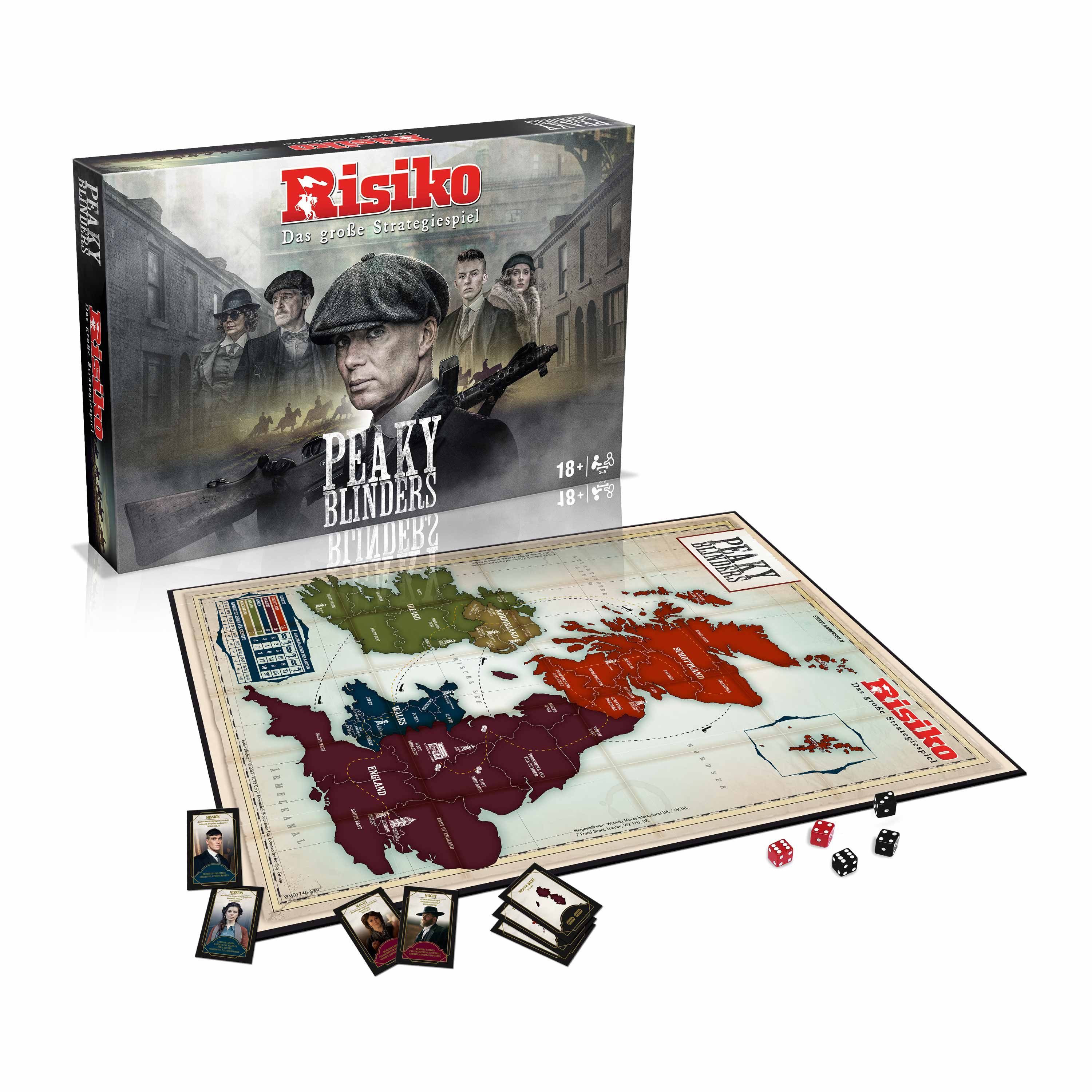 Winning Moves Spiel Risiko - Peaky Blinders, Brettspiel