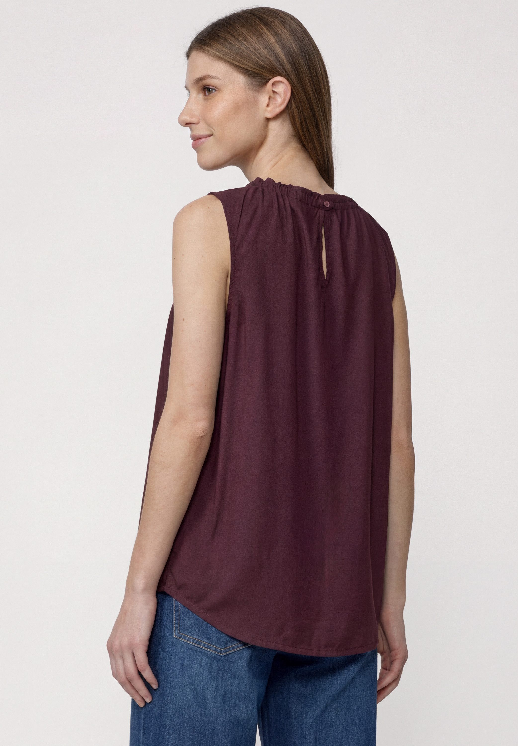 STREET ONE Blusentop aus softer Viskose