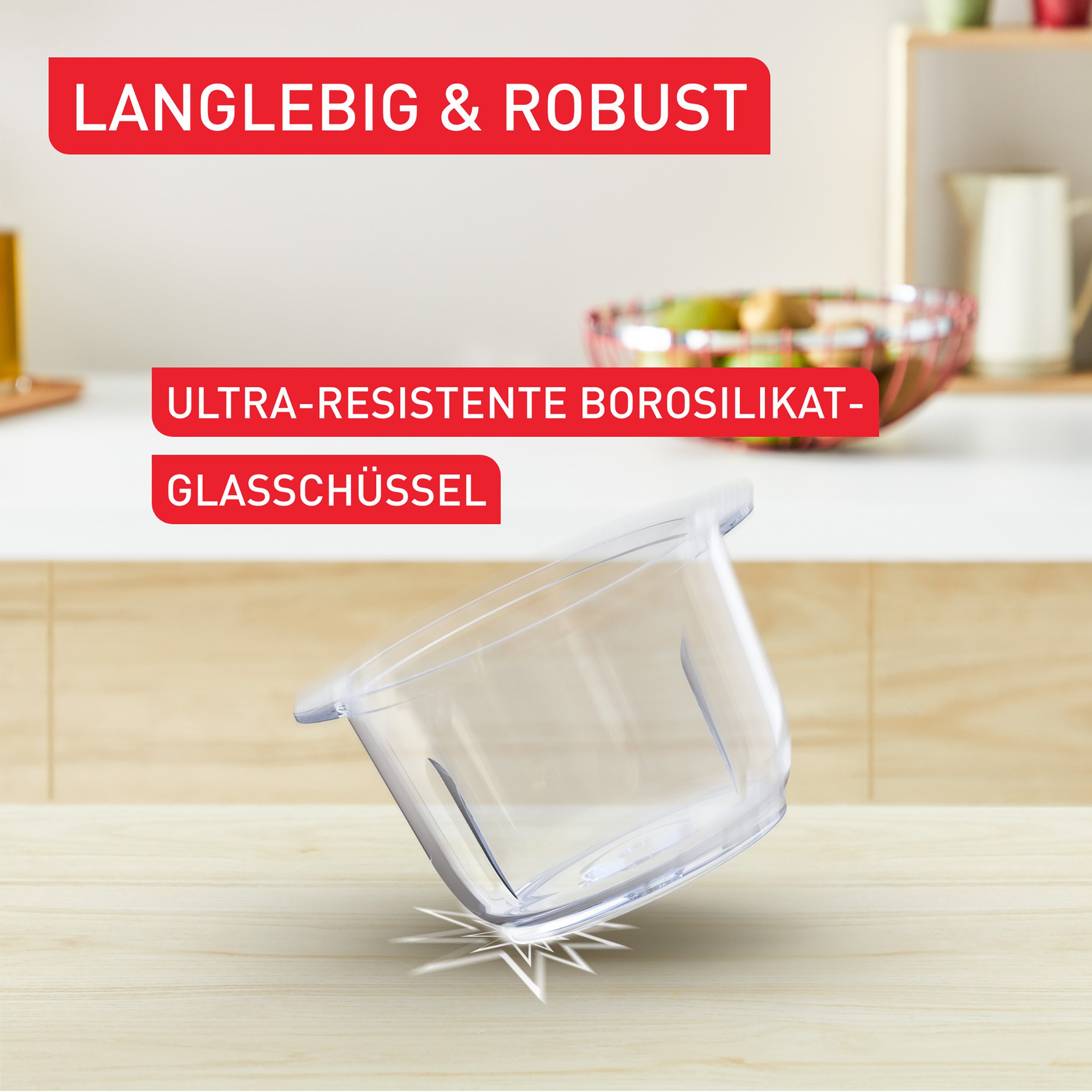 Tefal Zerkleinerer MB6031 Choppeor, 500 W, 2 Geschwindigkeiten, 4 Edelstahlklingen