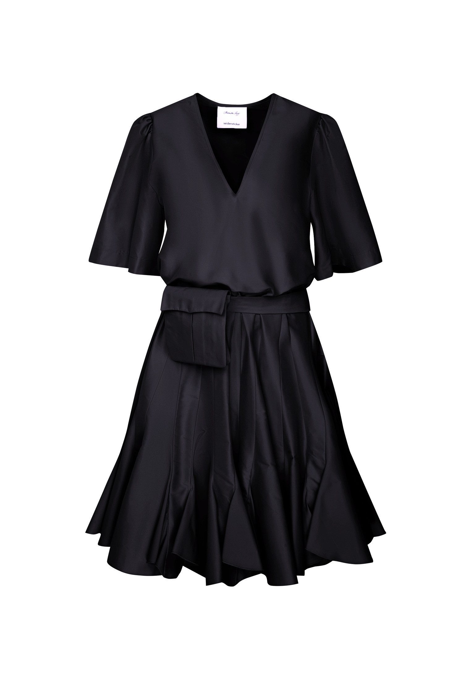 Sommerkleid Schwarze Rose