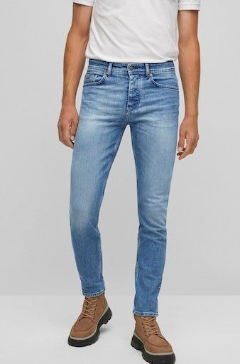Regulär BOSS ORANGE Regular-fit-Jeans BC-C Markenlabel Taber mit