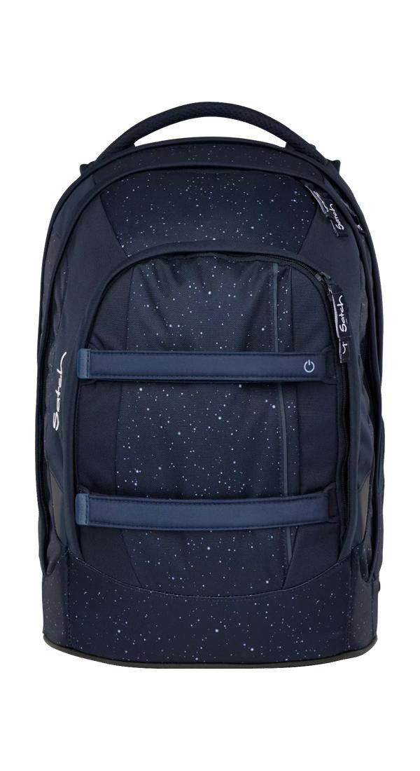 Satch Schulrucksack pack set (6-tlg), größenverstellbares Rückensystem