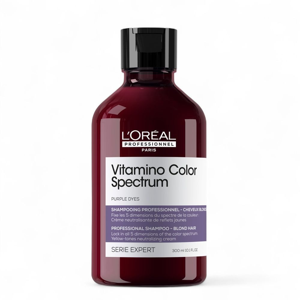 L'ORÉAL PROFESSIONNEL PARIS Haarshampoo Loreal Vitamino Color Spectrum Purple Dyes Neutralizing Shampoo 300 ml