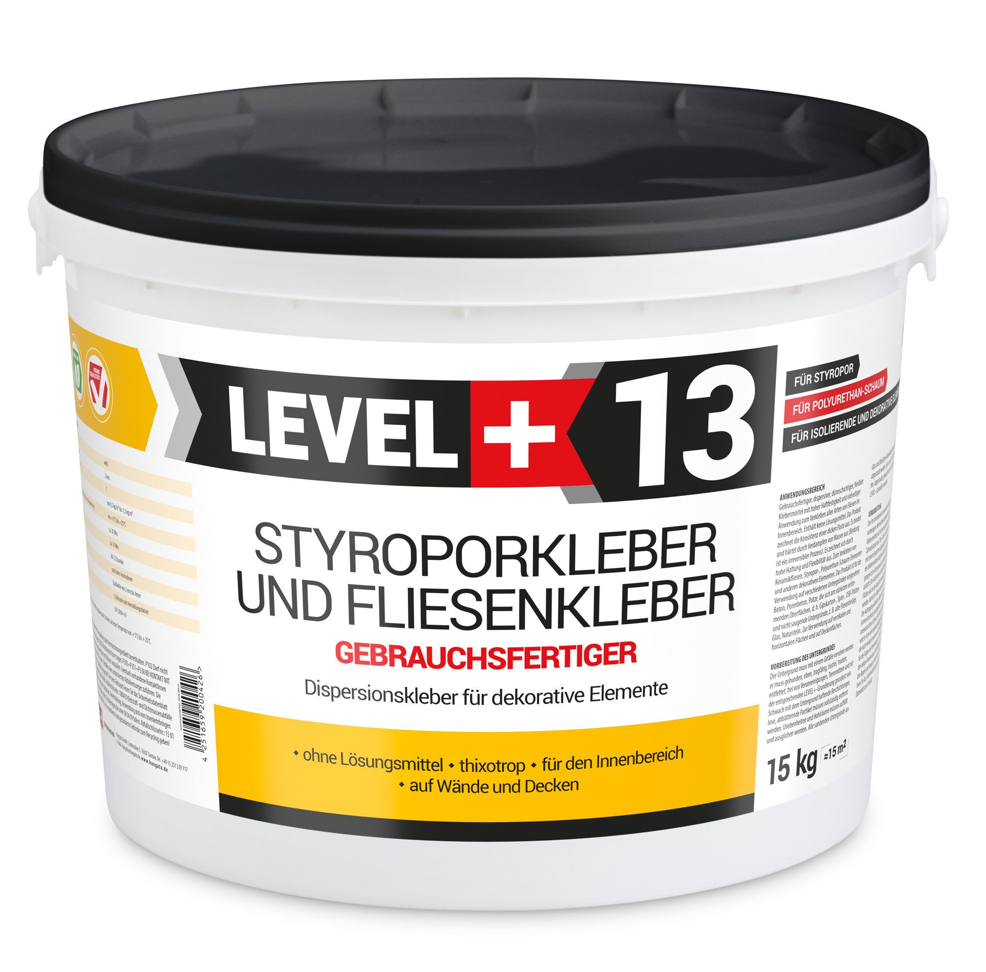 Level+ Dispersionskleber Styroporkleber Dispersionkleber Dekor L+13 günstig online kaufen