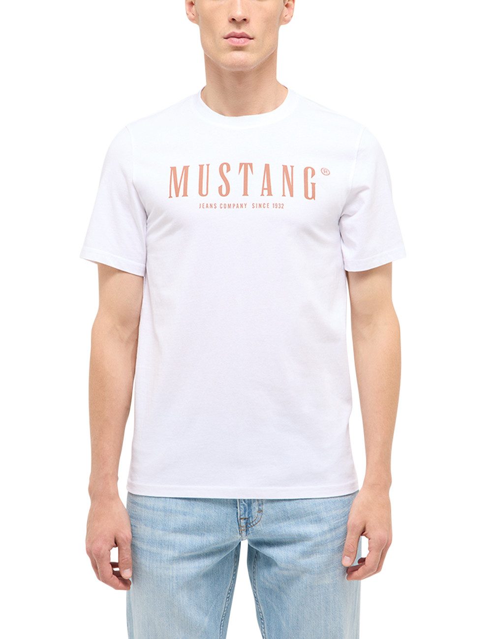 MUSTANG Kurzarmshirt Herren Style Austin