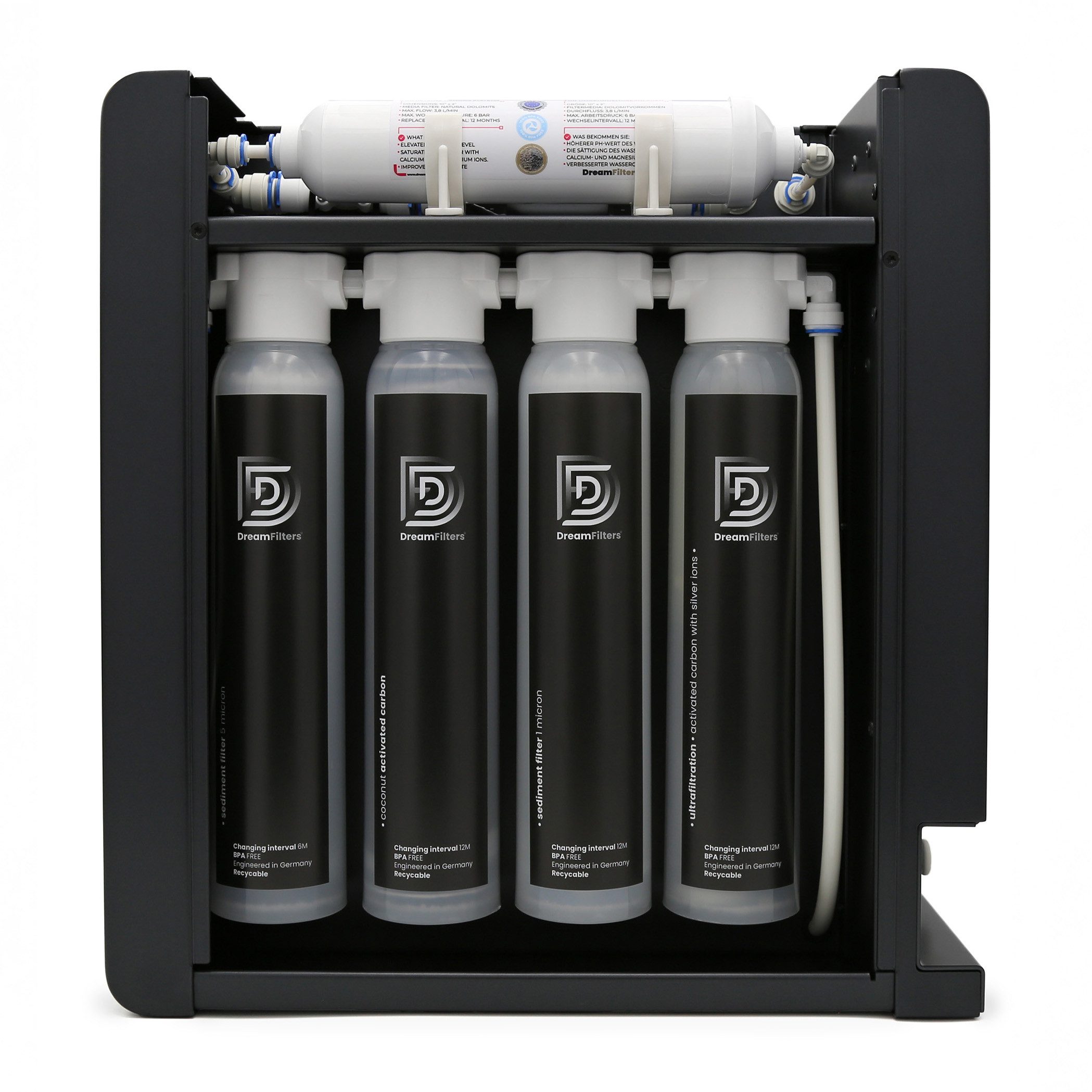 DreamFilters Wasserfilter Hochwertiges Filtersystem Aqua Family LED UV-C, Kostenloser Einbauservice in ganz Deutschland!