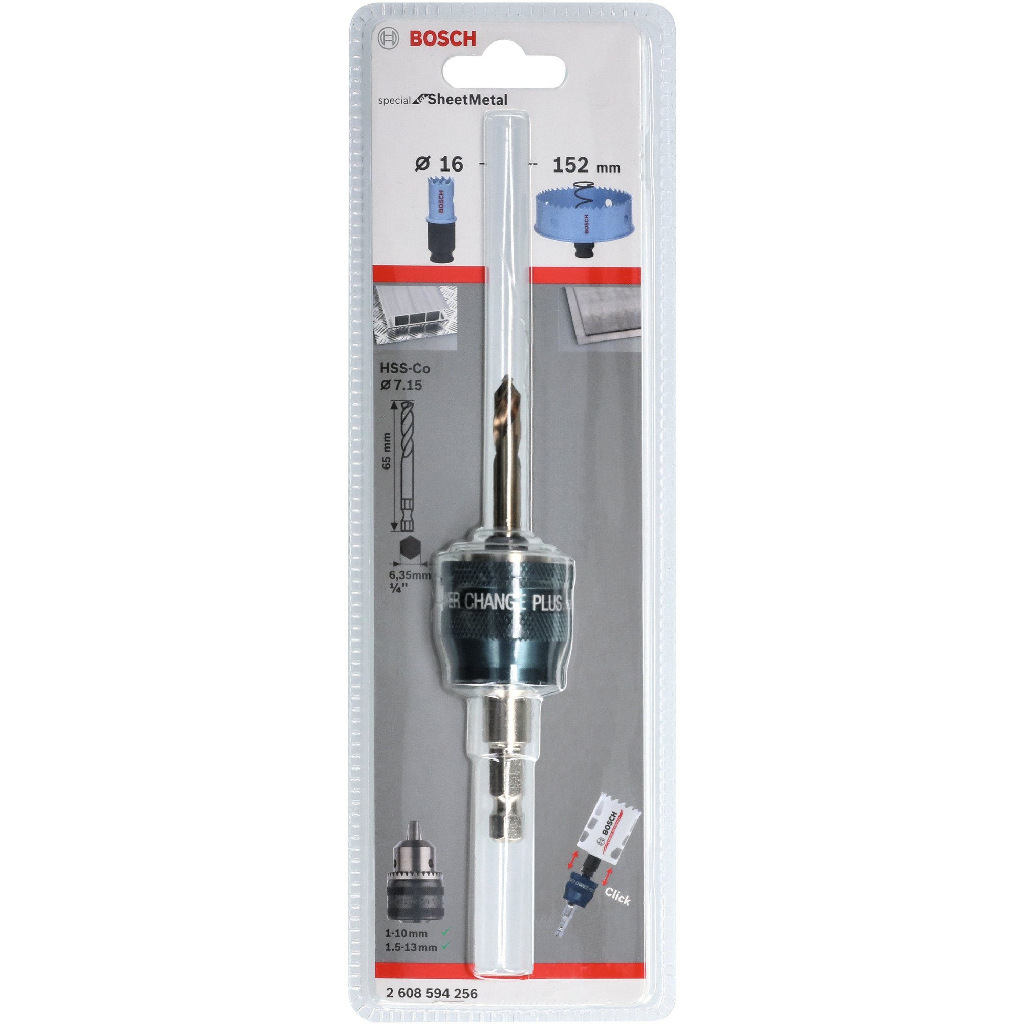 Bosch Professional Bohrfutter Bosch Professional Power Change Plus Adapter