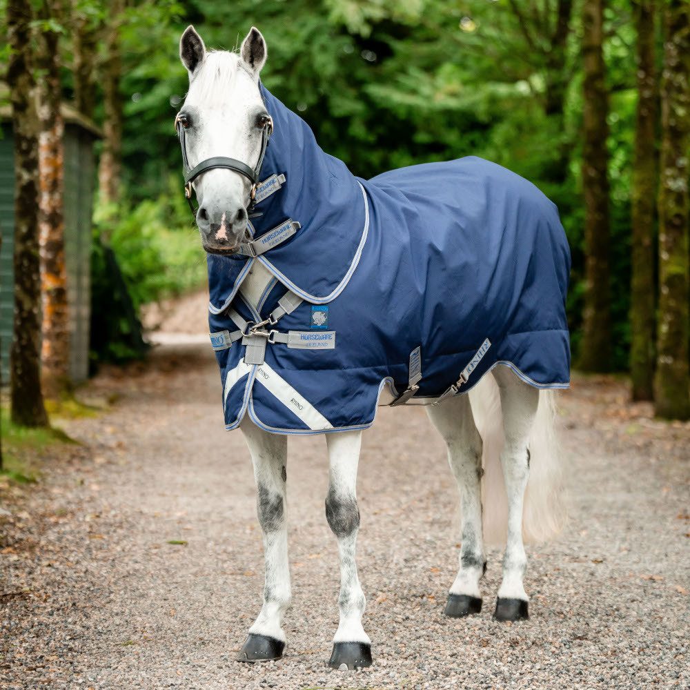 Pferde-Thermodecke Horseware Rhino Pony Plus Turnout Medium 250g