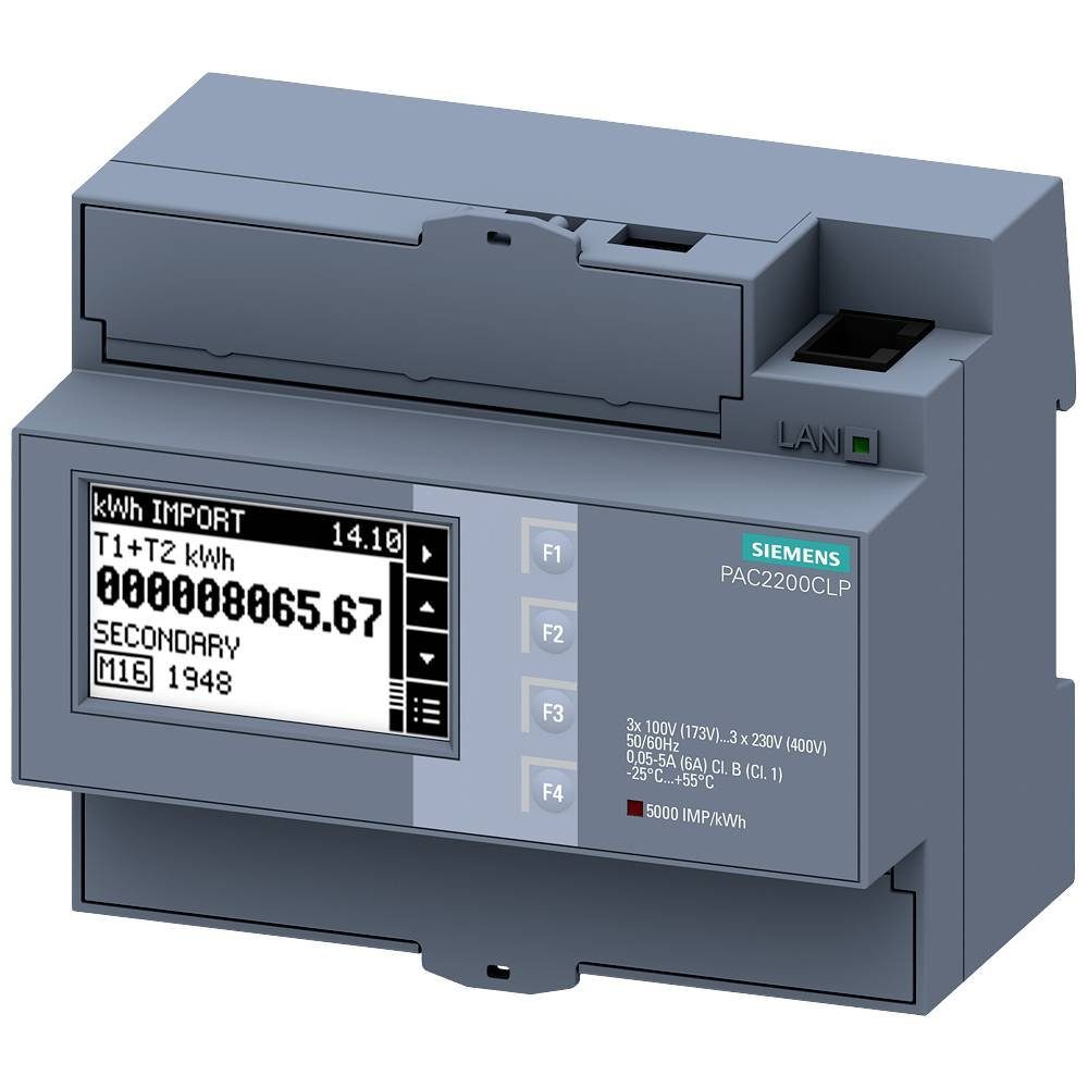 Energiekostenmessgerät SENTRON Messgerät 7KM PAC2200, 3-phasig, 5 A