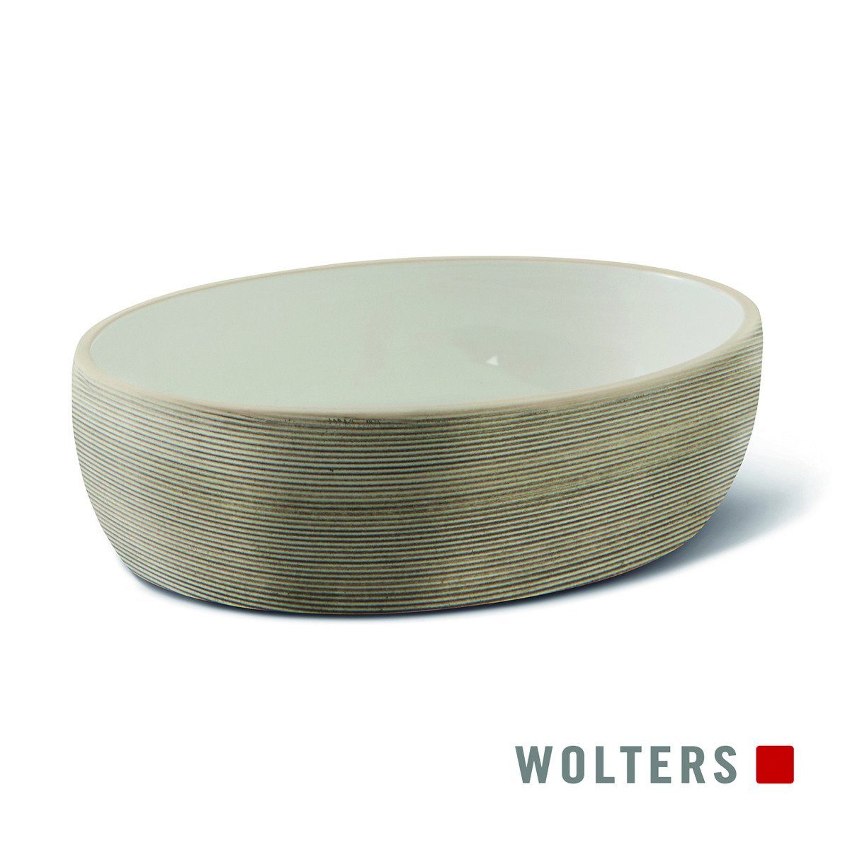 Wolters Futternapf Diner Stone for Cats grau