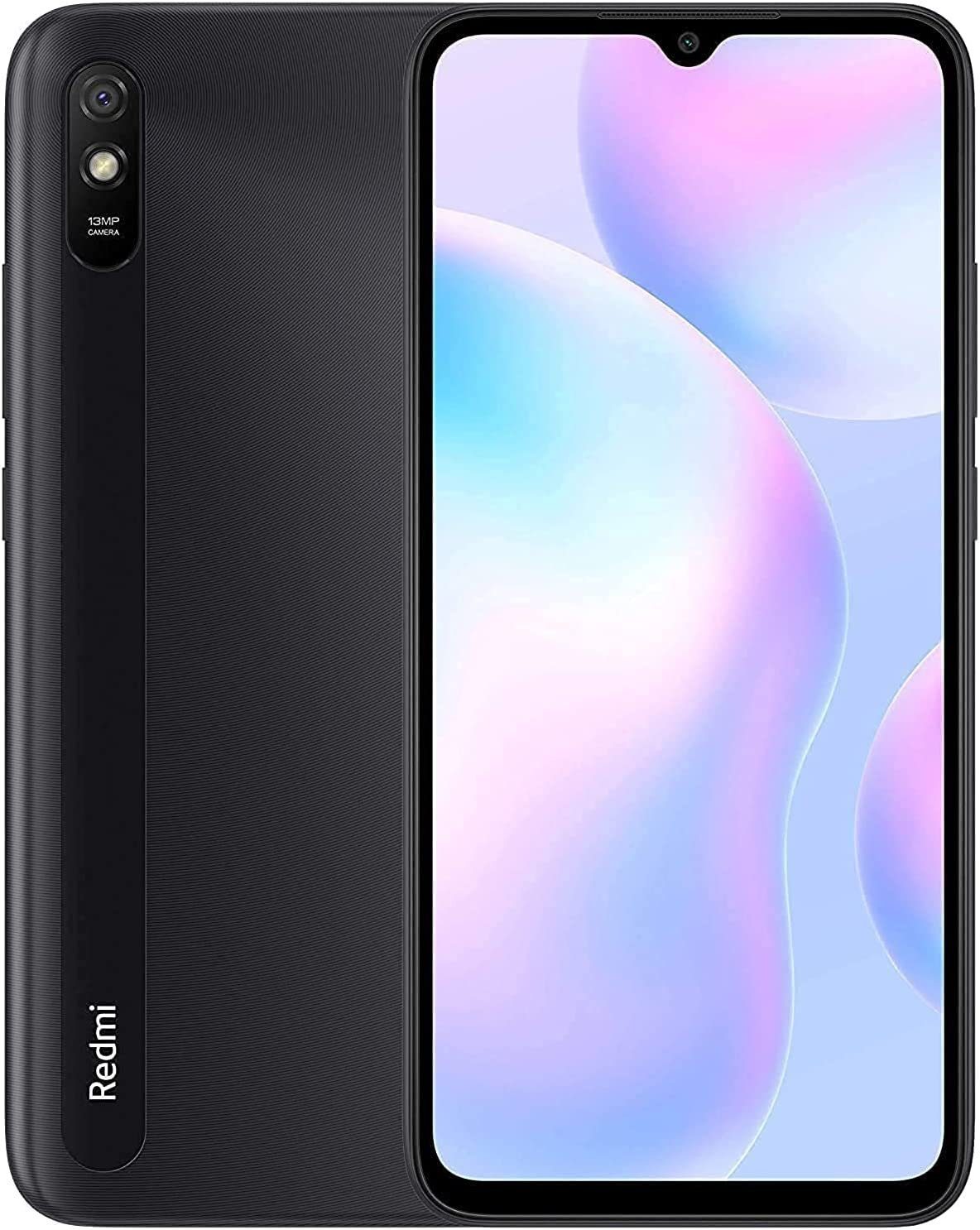 Xiaomi Xiaomi Redmi 9A Dual Sim 2GB RAM 32GB - Granite Grey EU Handy (16,50 cm/6,53 Zoll, 32 GB Speicherplatz, 13MP MP Kamera)