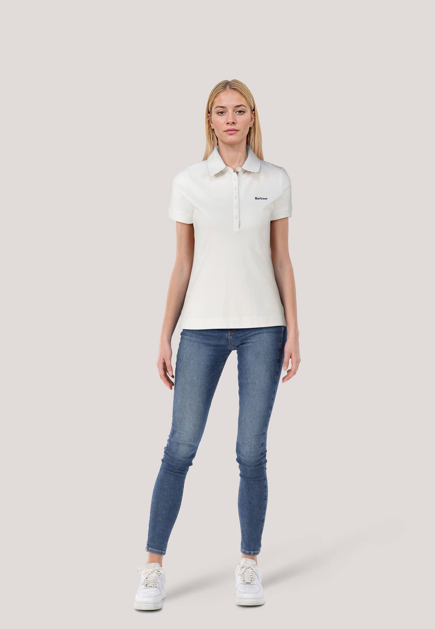 Barbour Poloshirt Damen Poloshirt PORTSDOWN Kurzarm günstig online kaufen