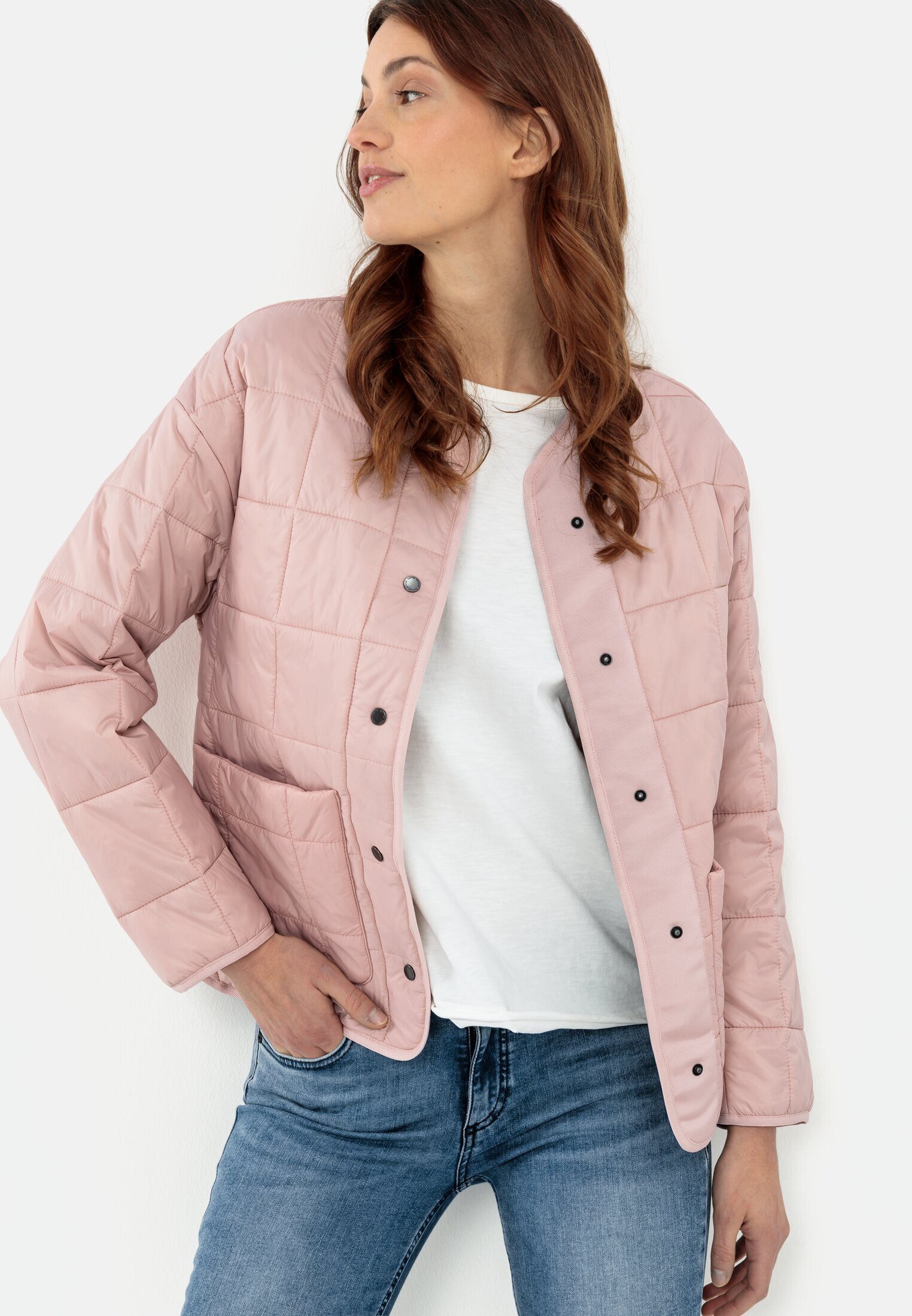 camel active aus recyceltem Polyester Outdoorjacke Rosa