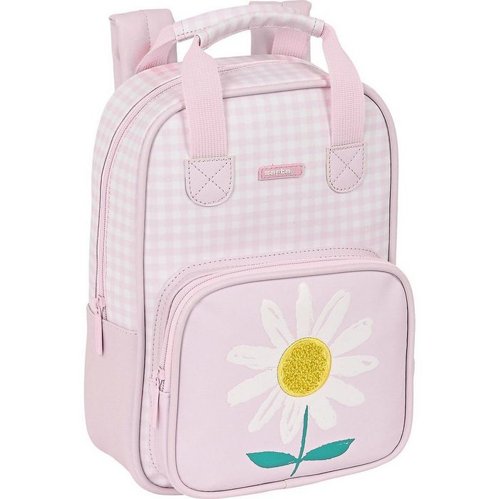 safta Kindergartentasche Kleinkind-Kinderrucksack mit Henkeln Flower