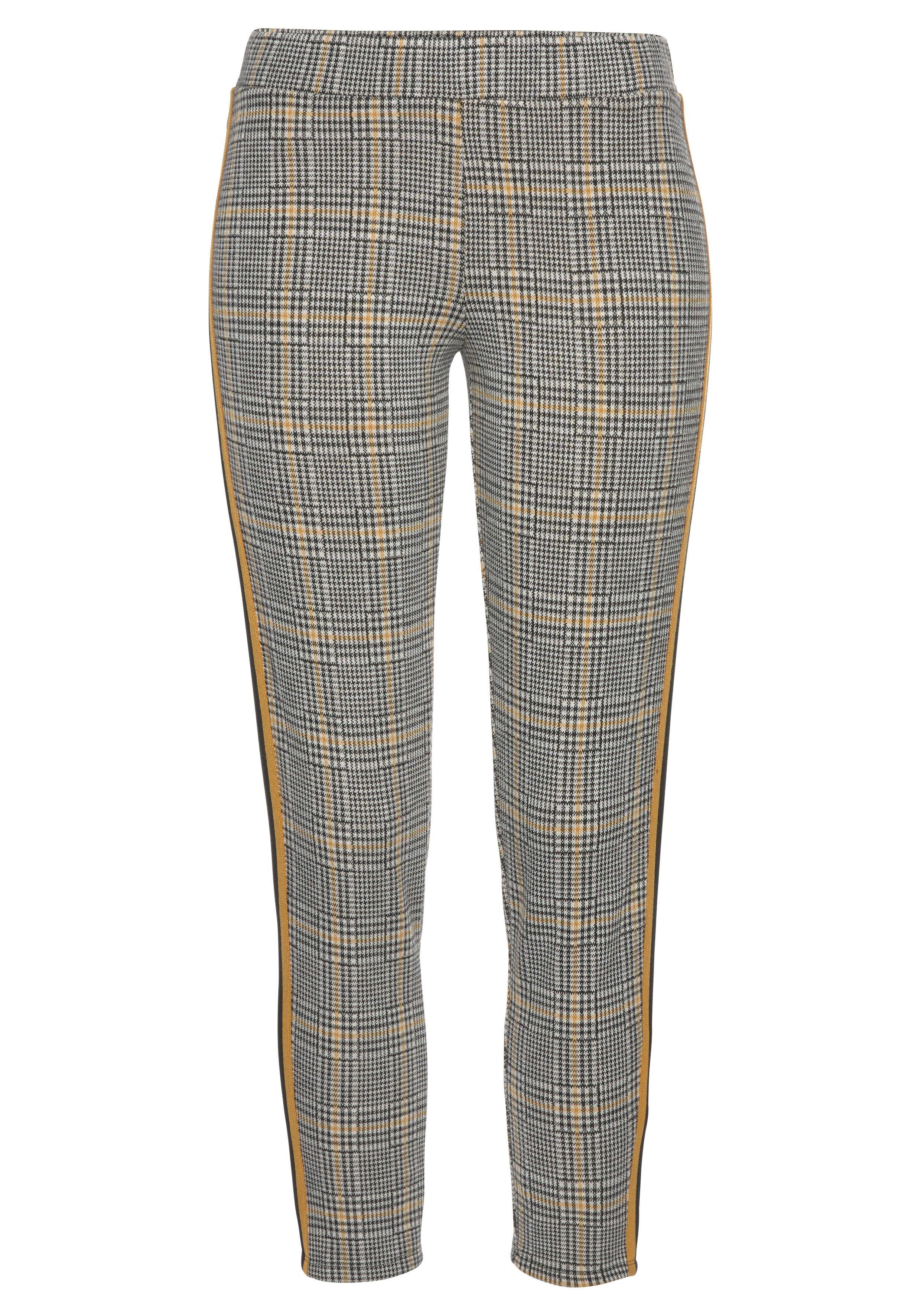 Bench. Loungewear 7/8-Leggings mit Kontrastfarben seitlichem günstig online kaufen