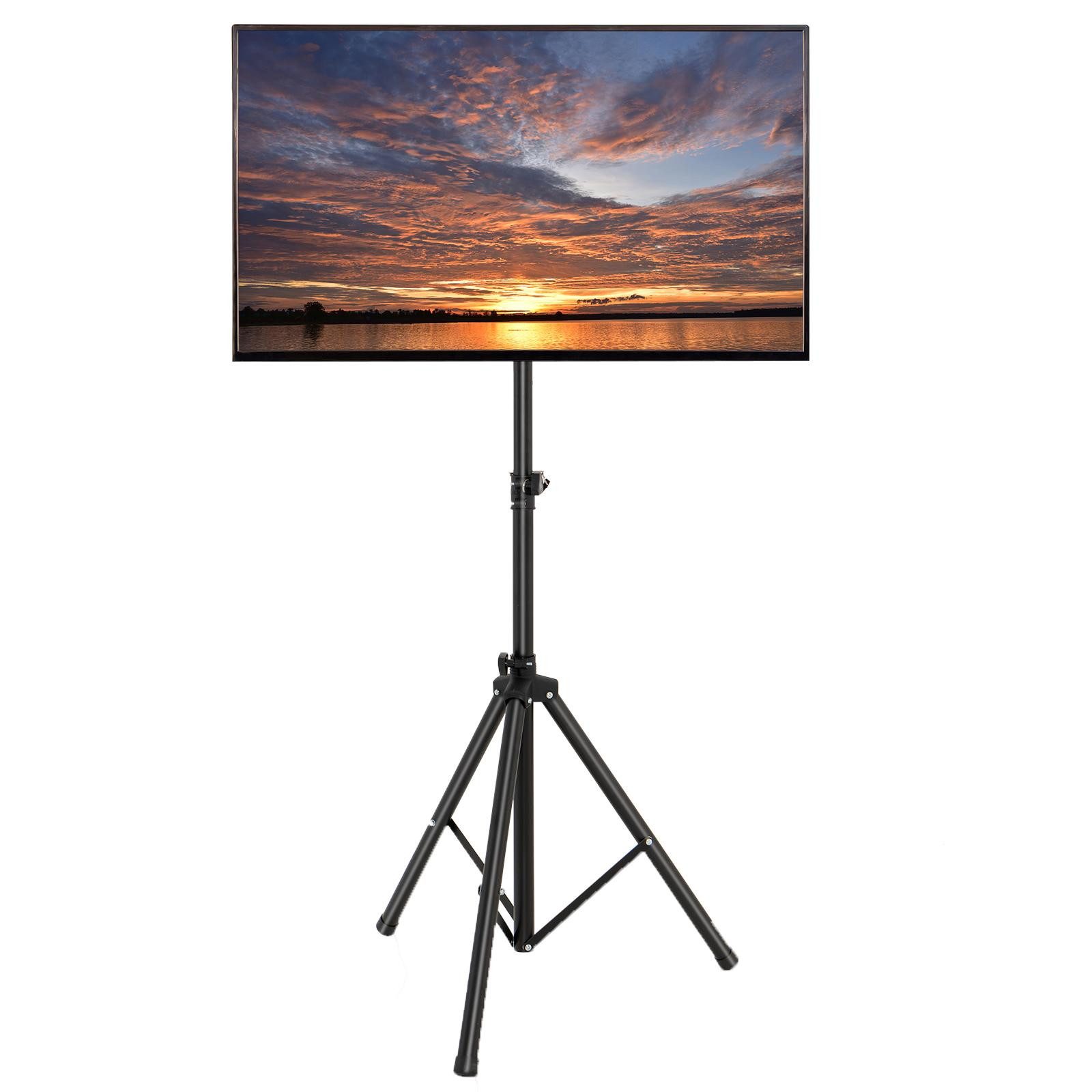 KOMFOTTEU Beamer-Standfuß, (TV Ständer aus Metall, für 21–47 Zoll Bildschirm)
