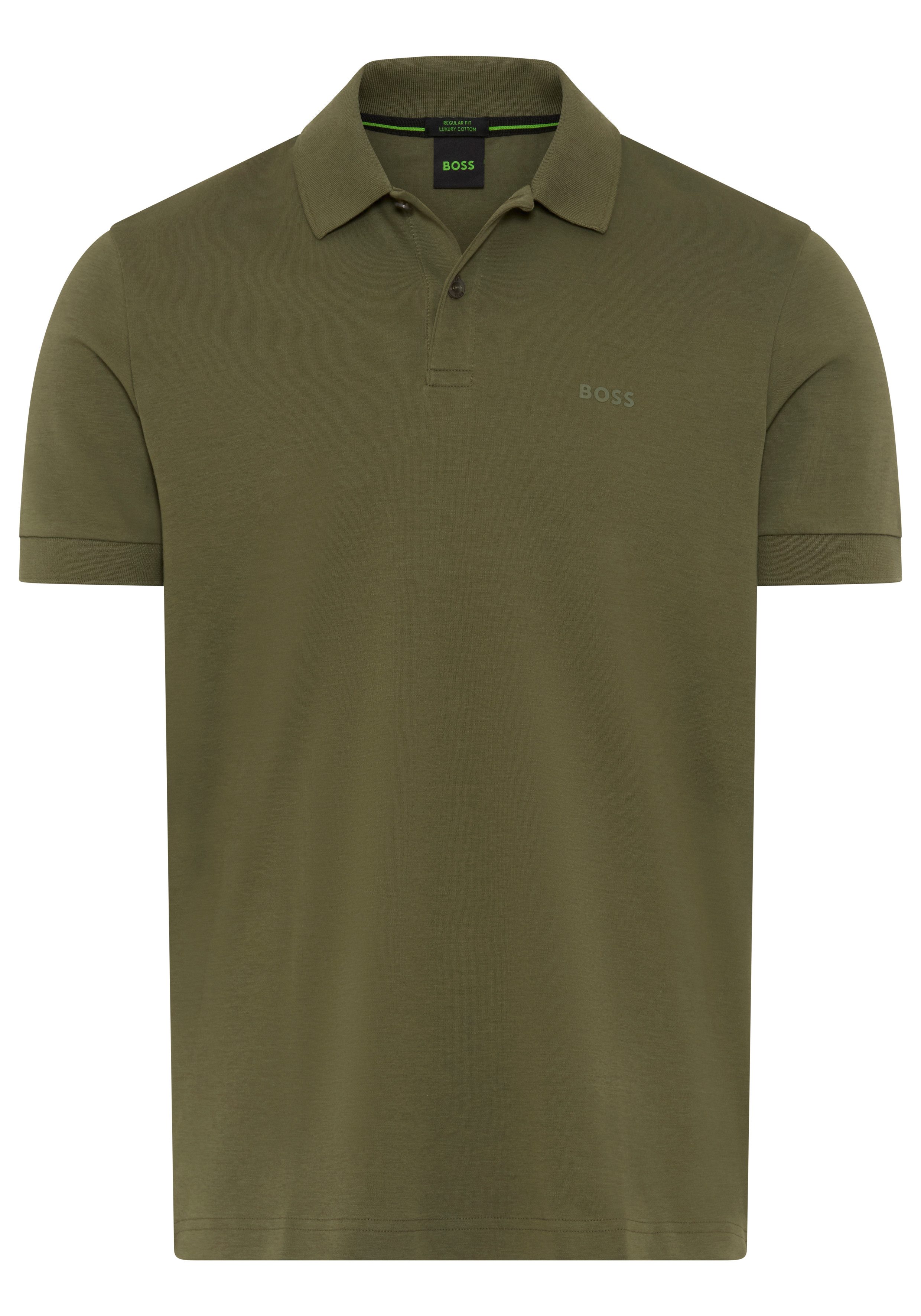 BOSS GREEN Poloshirt Pio 2 Jersey Regular Fit Cotton Jersey Polo, pflegeleicht 100% Baumwolle