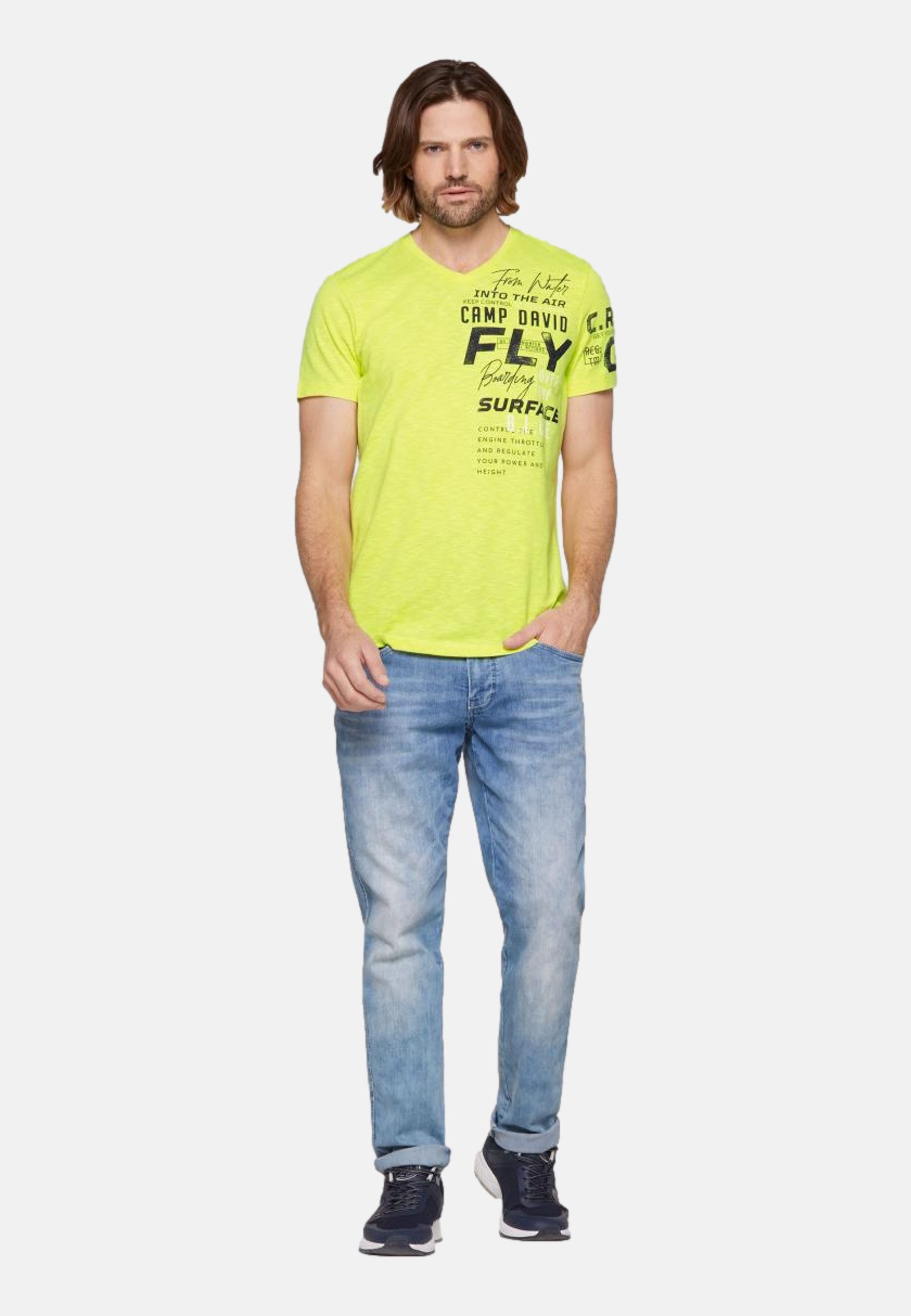 CAMP DAVID T-Shirt T-Shirt Kurzarmshirt (1-tlg., günstig online kaufen