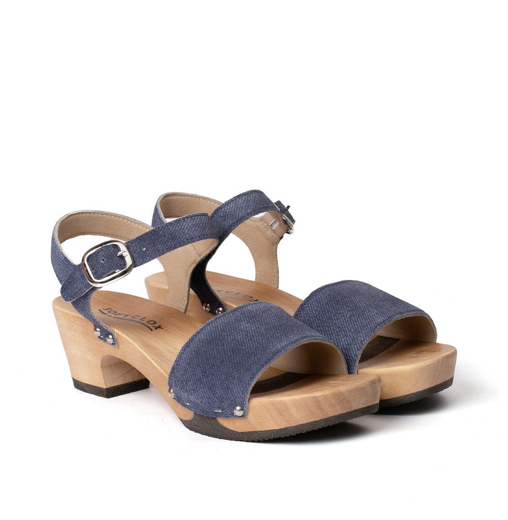 KADA Jeanslook dunkelblau (hazelnut) Sandalette