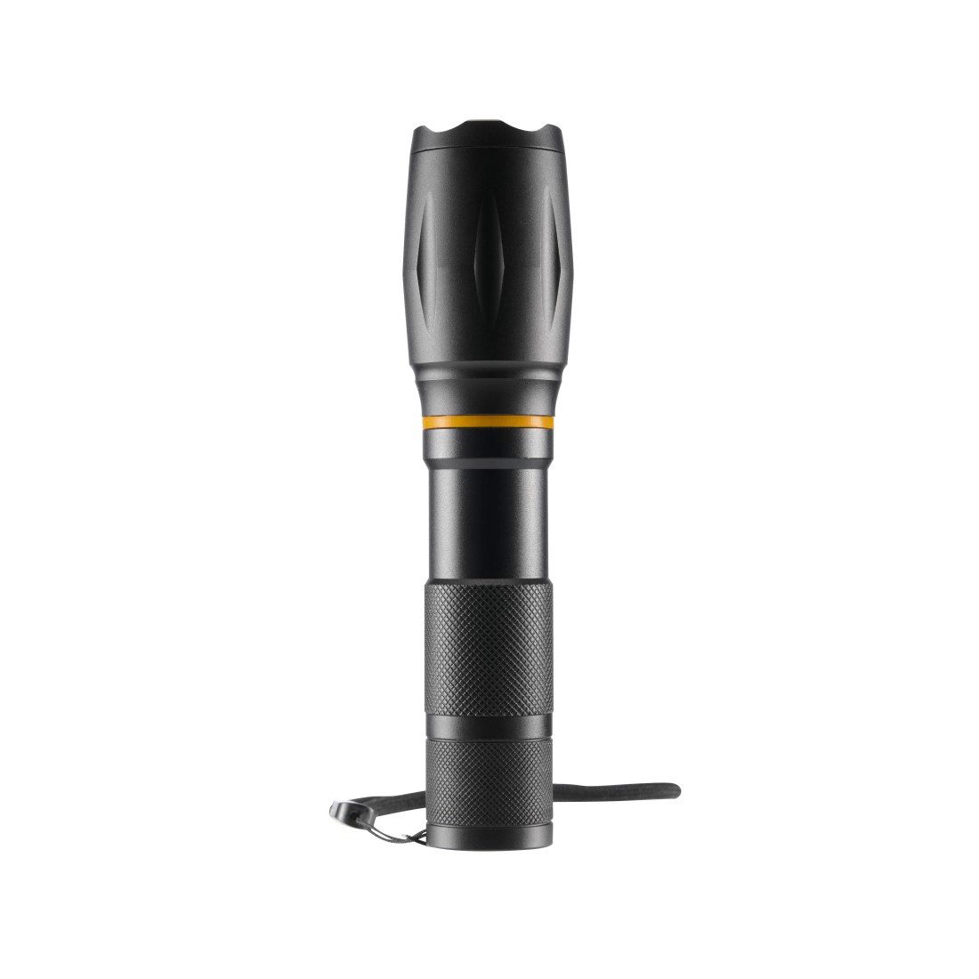 Hama LED Taschenlampe LED-Taschenlampe, Batterien, Zoom, COB, Aluminium, 3 Modi, stromsparend, robust