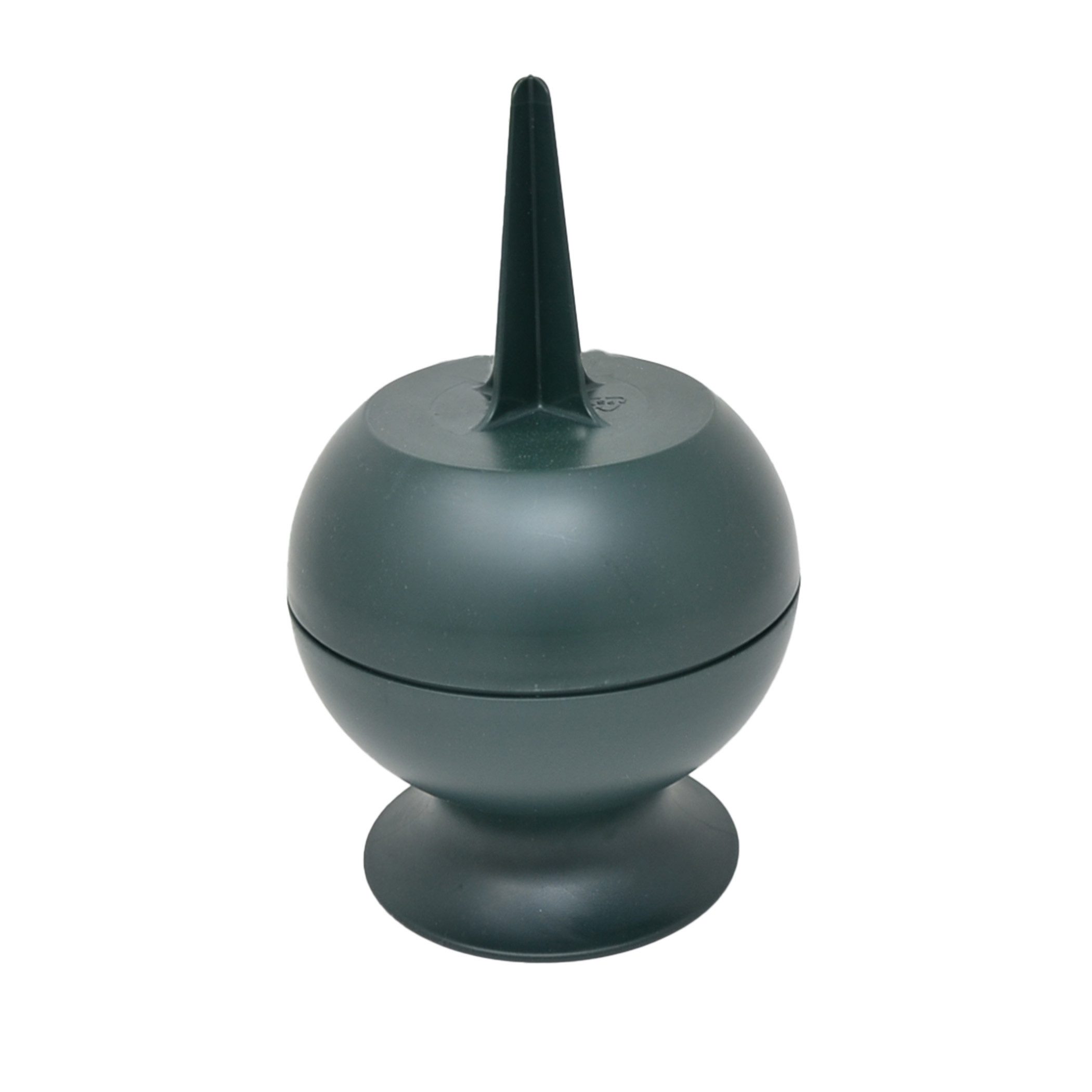 Wibo Bodenvase Grabvase bauchig 22 cm rund dunkelgrün rund wetterfest (1 St günstig online kaufen